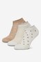 Шкарпетка NINE WEST KR_NW_FRESITA_Z_SS25 (3 PACK) БІЛИЙ