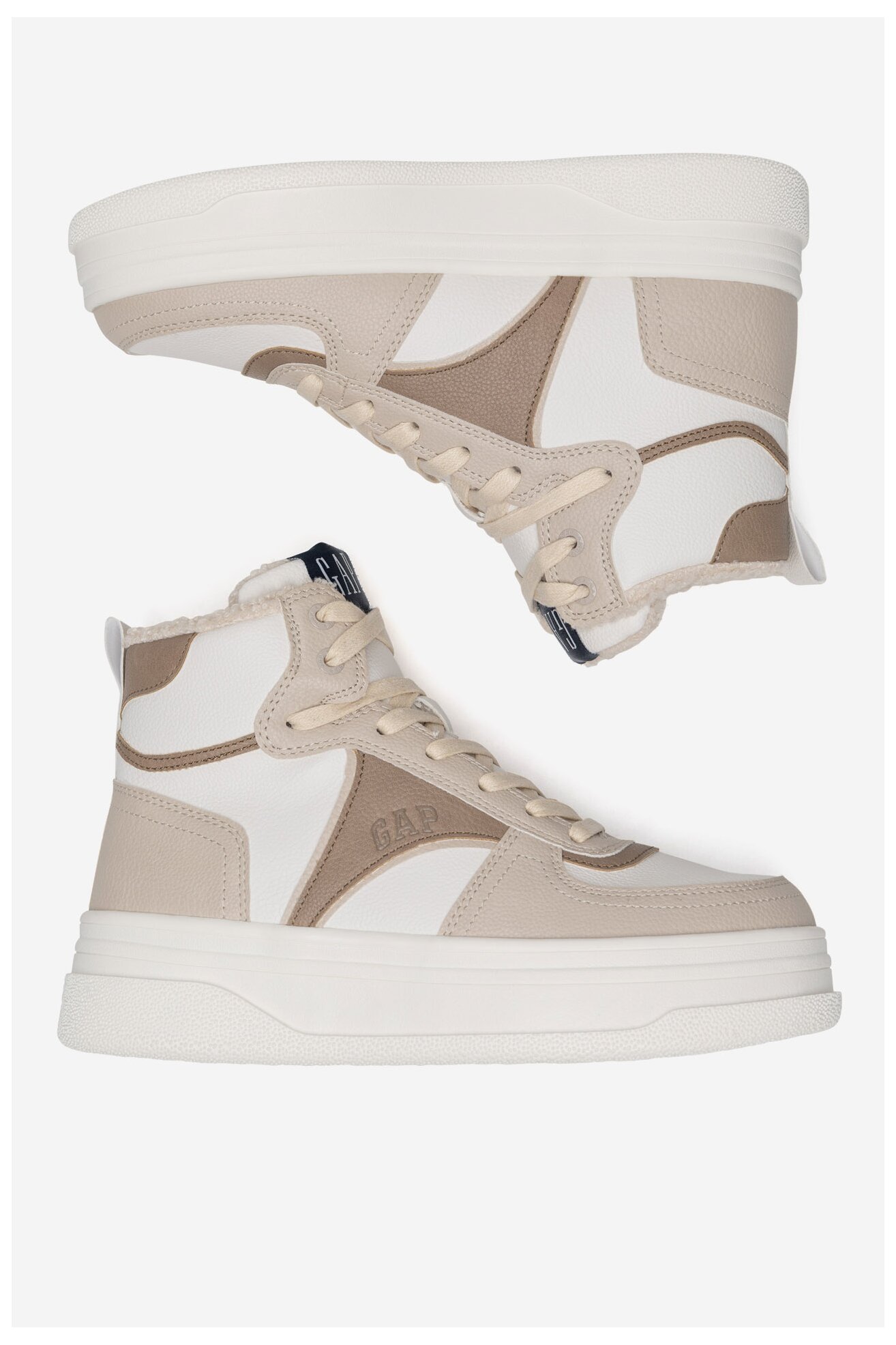 Trzewiki GAP PARADISE CUP MID W GP514035AW-SAOF Beżowy