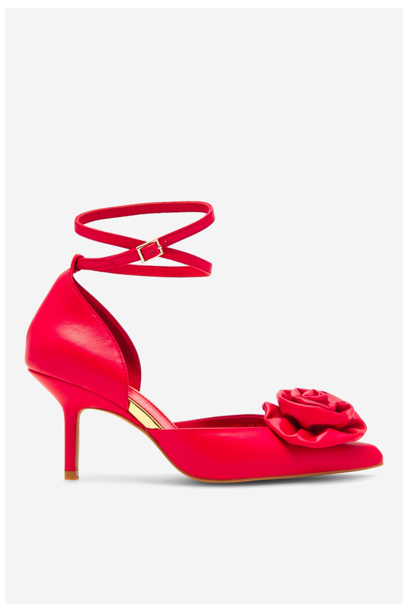 Körömcipő EVA MINGE ROSE-V1520-15 PIROS