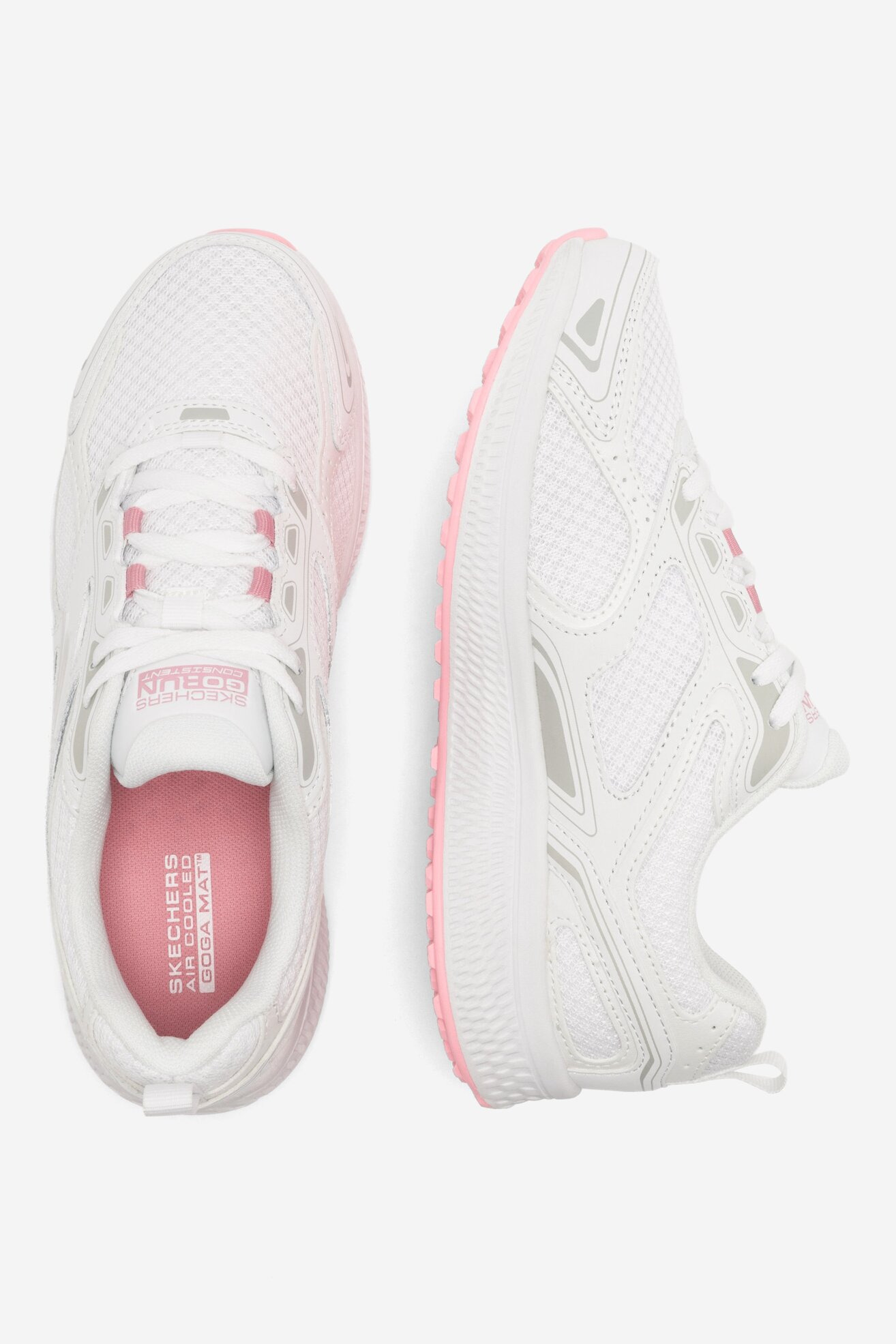 Încălțăminte sport Skechers GO RUN CONSISTENT 128075 WPK ALB