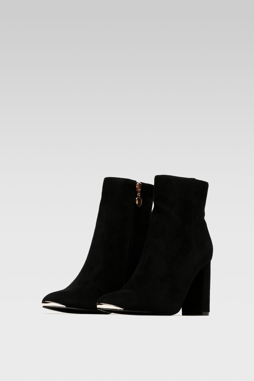 DeeZee - Botki na obcasie szpice - 5903698741642