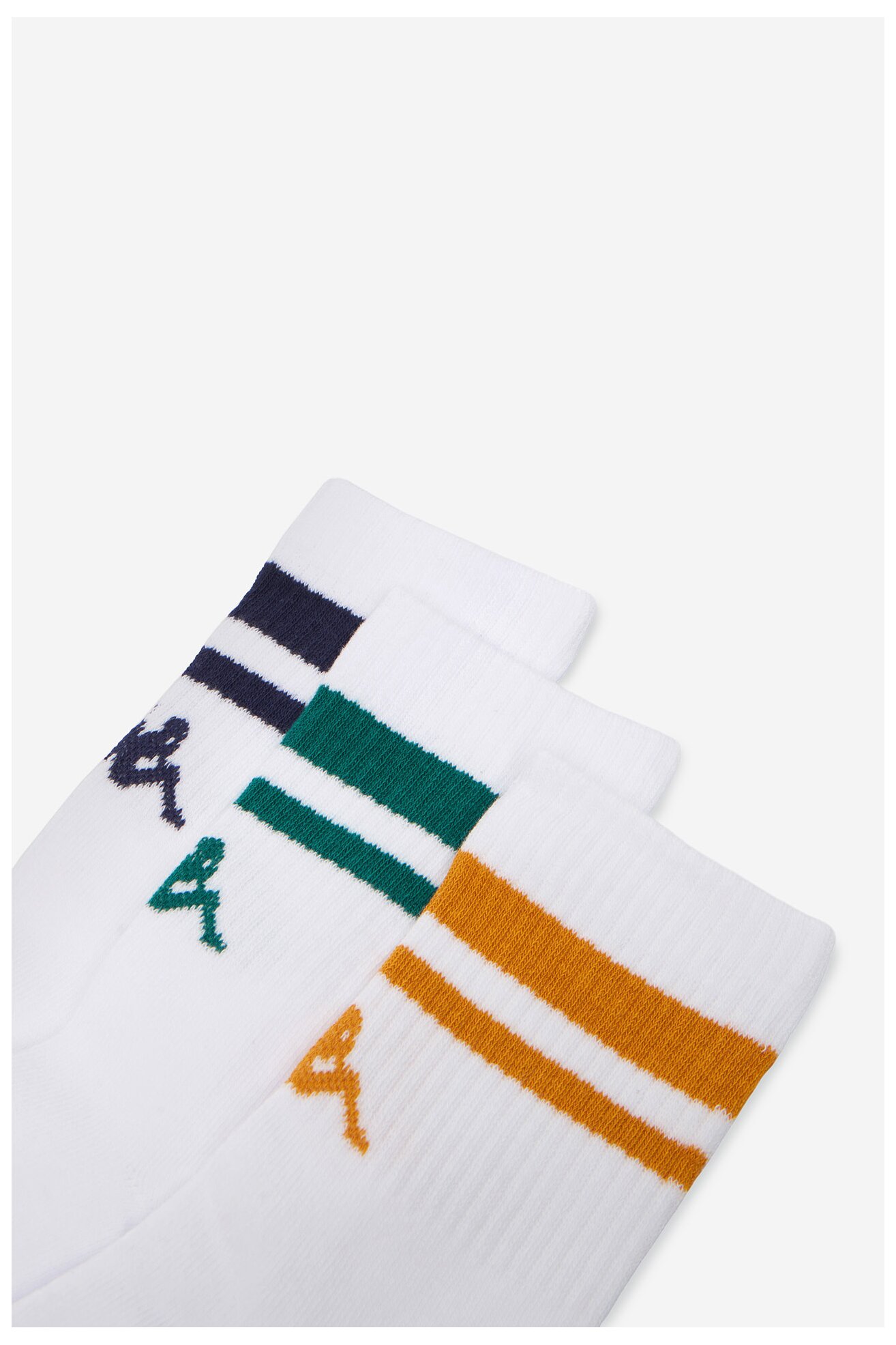 Шкарпетка Kappa CEO_KR_KAPPA_ 005_W_AW25 (3 -PACK) БІЛИЙ