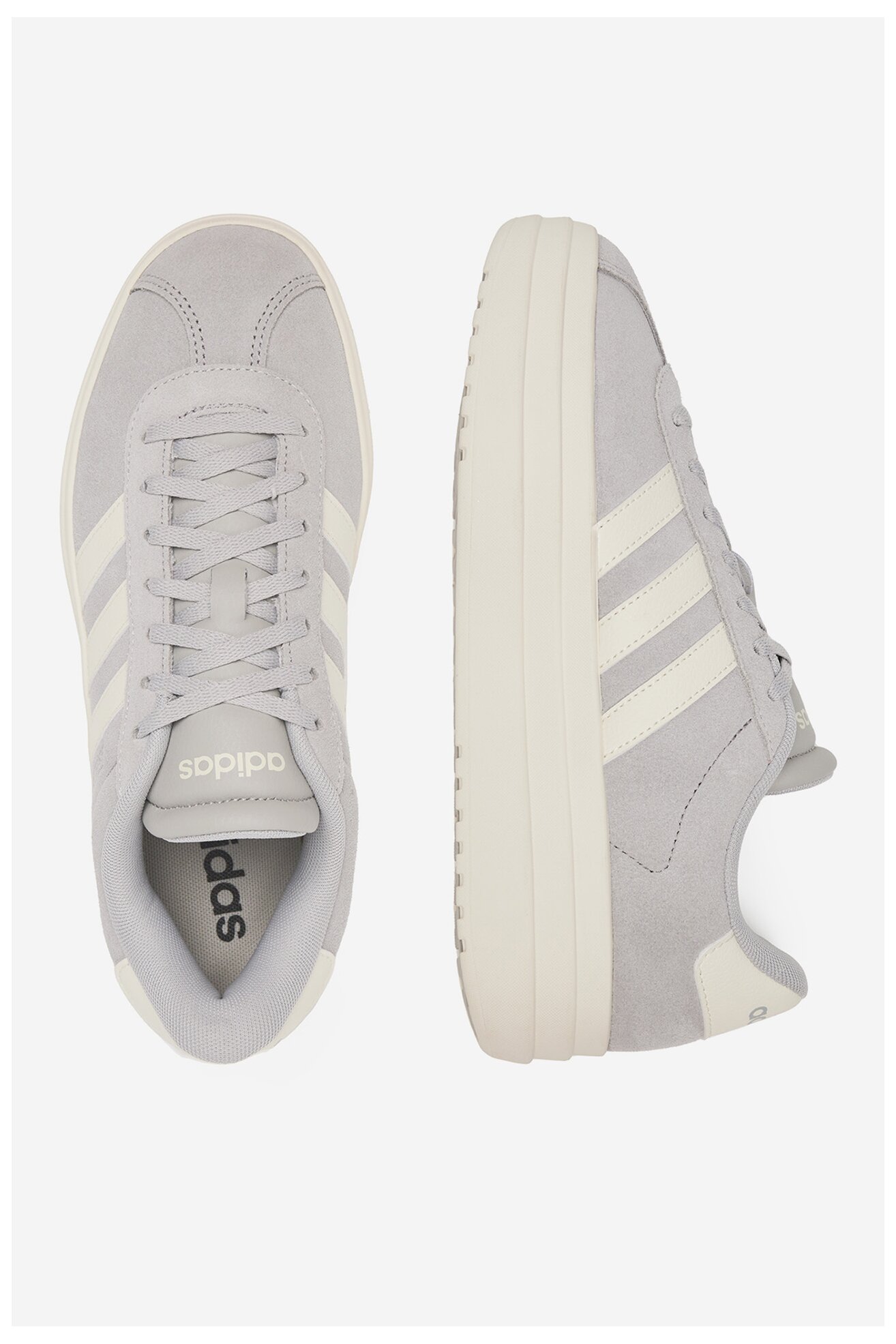 Спортни обувки adidas VL COURT BOLD IF9784 СИВ