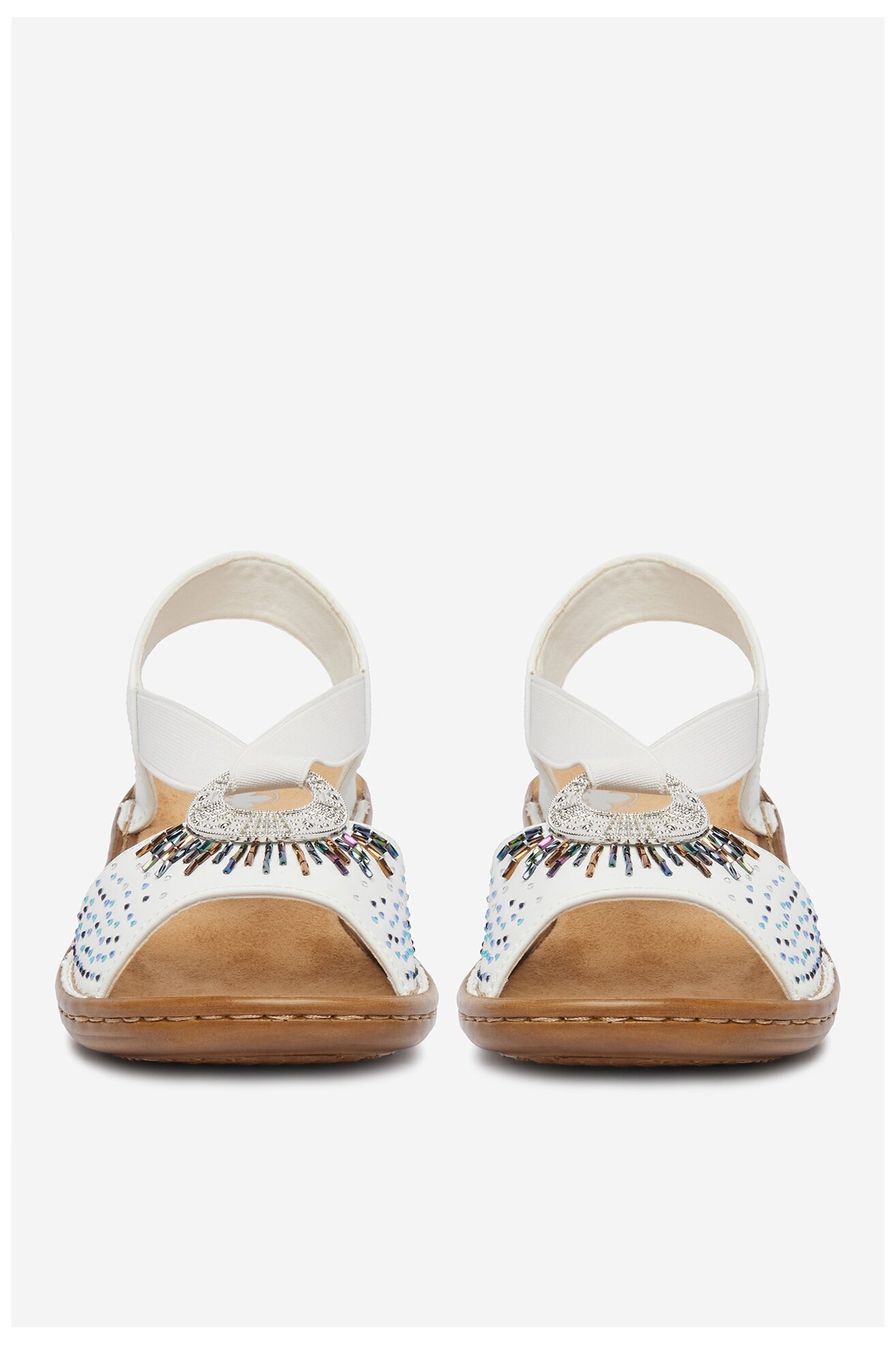 Sandały Rieker CEO-60880-80 Biały