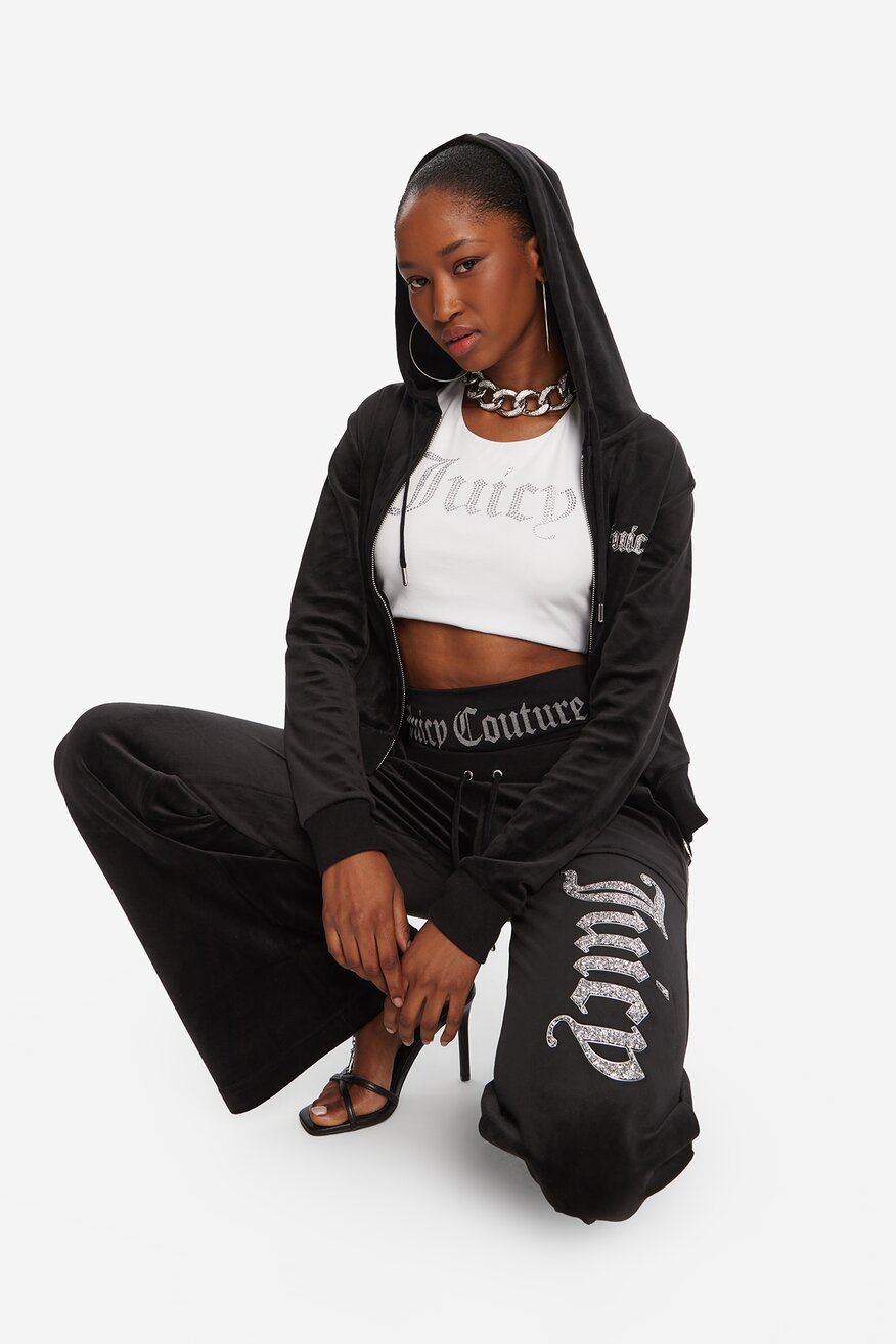 Sandály Juicy Couture ČERNÁ - 5906751133798