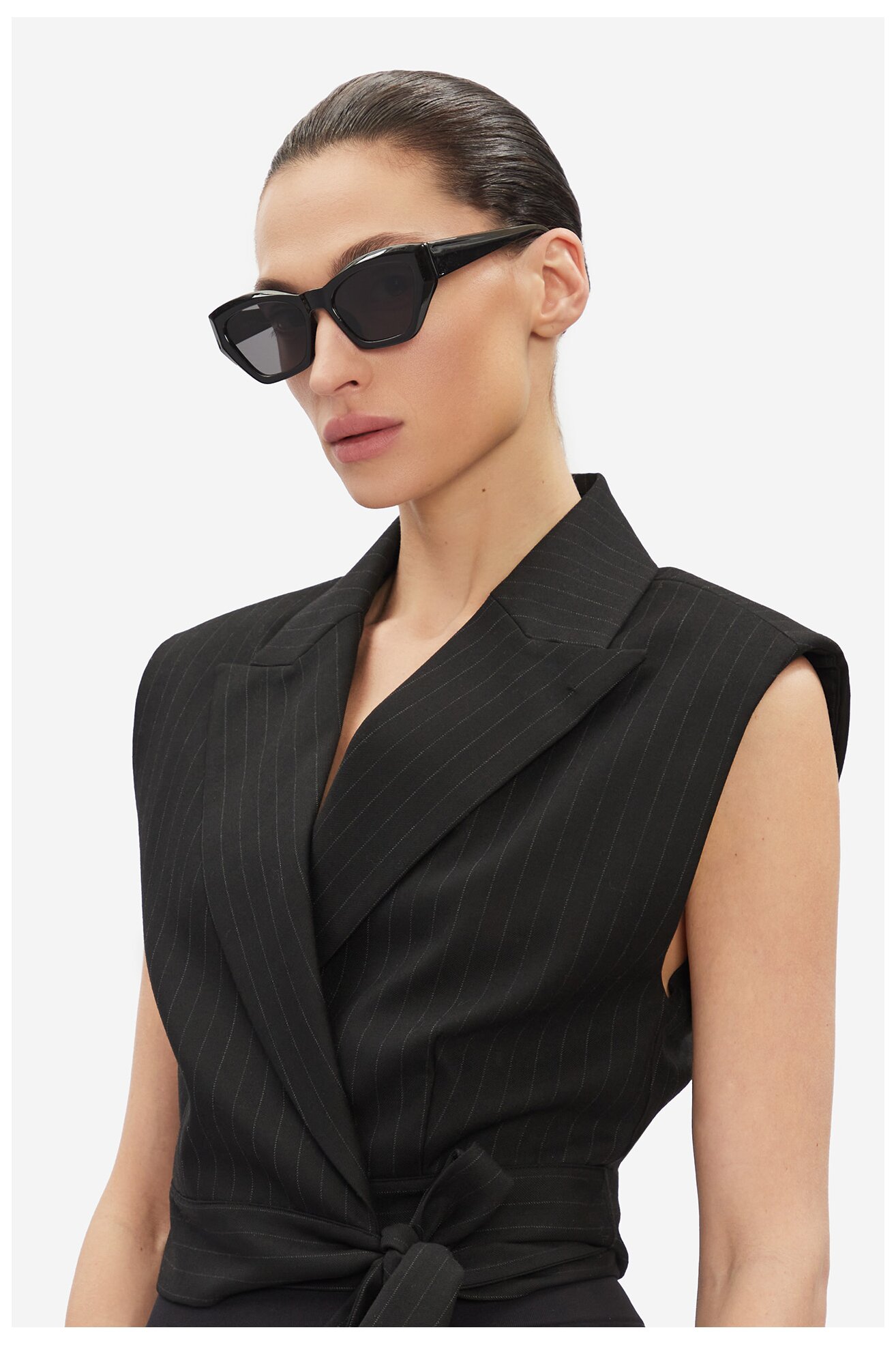 Ženske sunčane naočare Jenny 4WF-003-SS25 CRNA