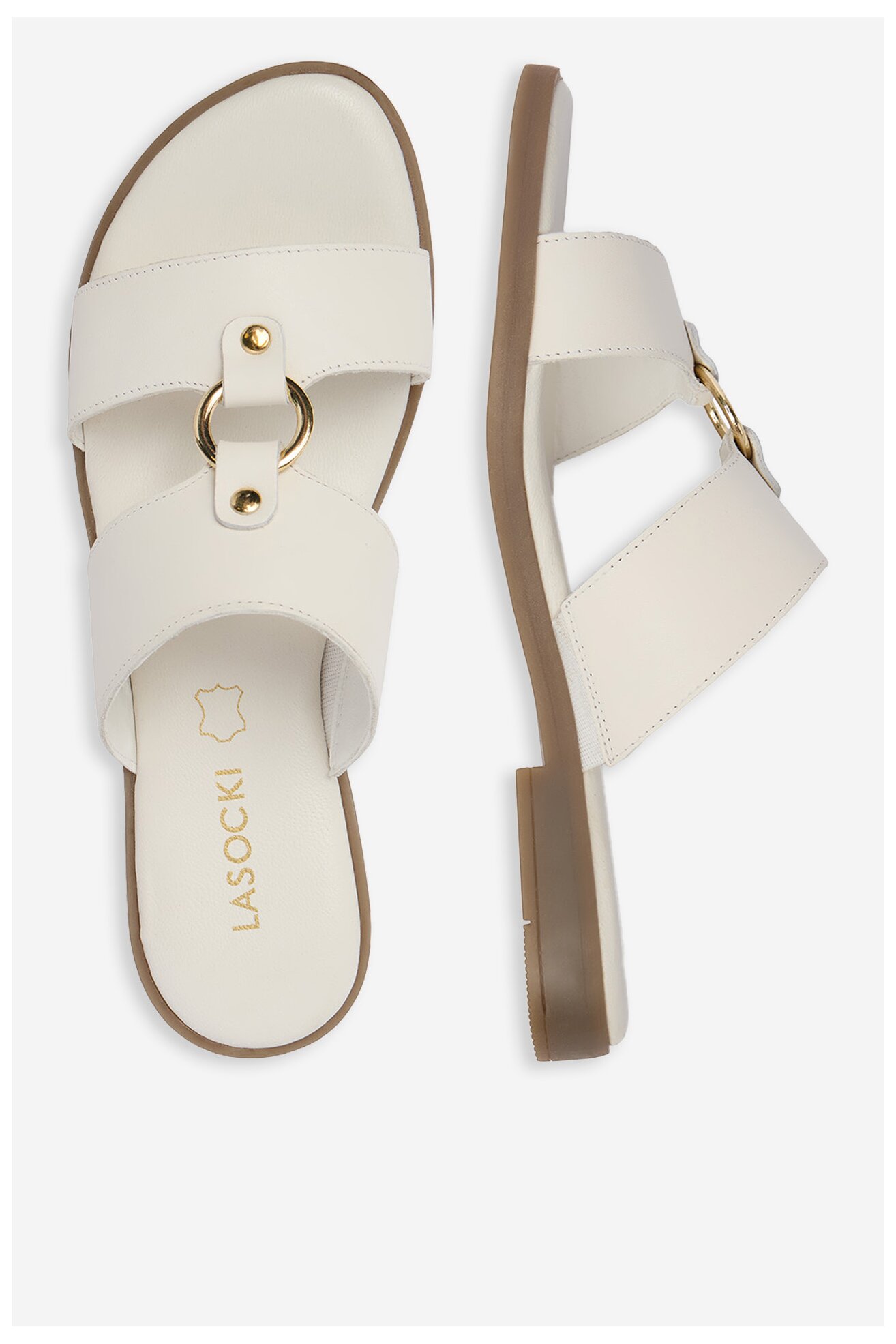 Klapki Lasocki CEO-WI16-FOXI-50 Biały