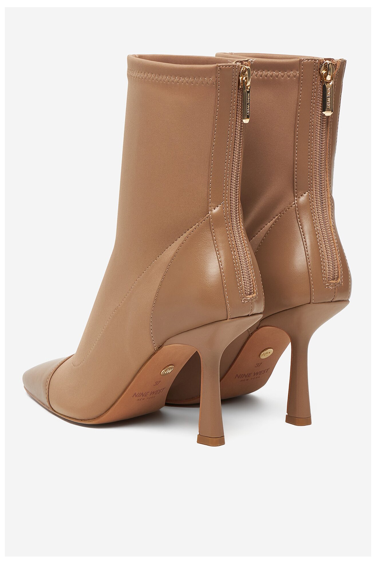 Botki NINE WEST CEO-NOURA-01 Beżowy