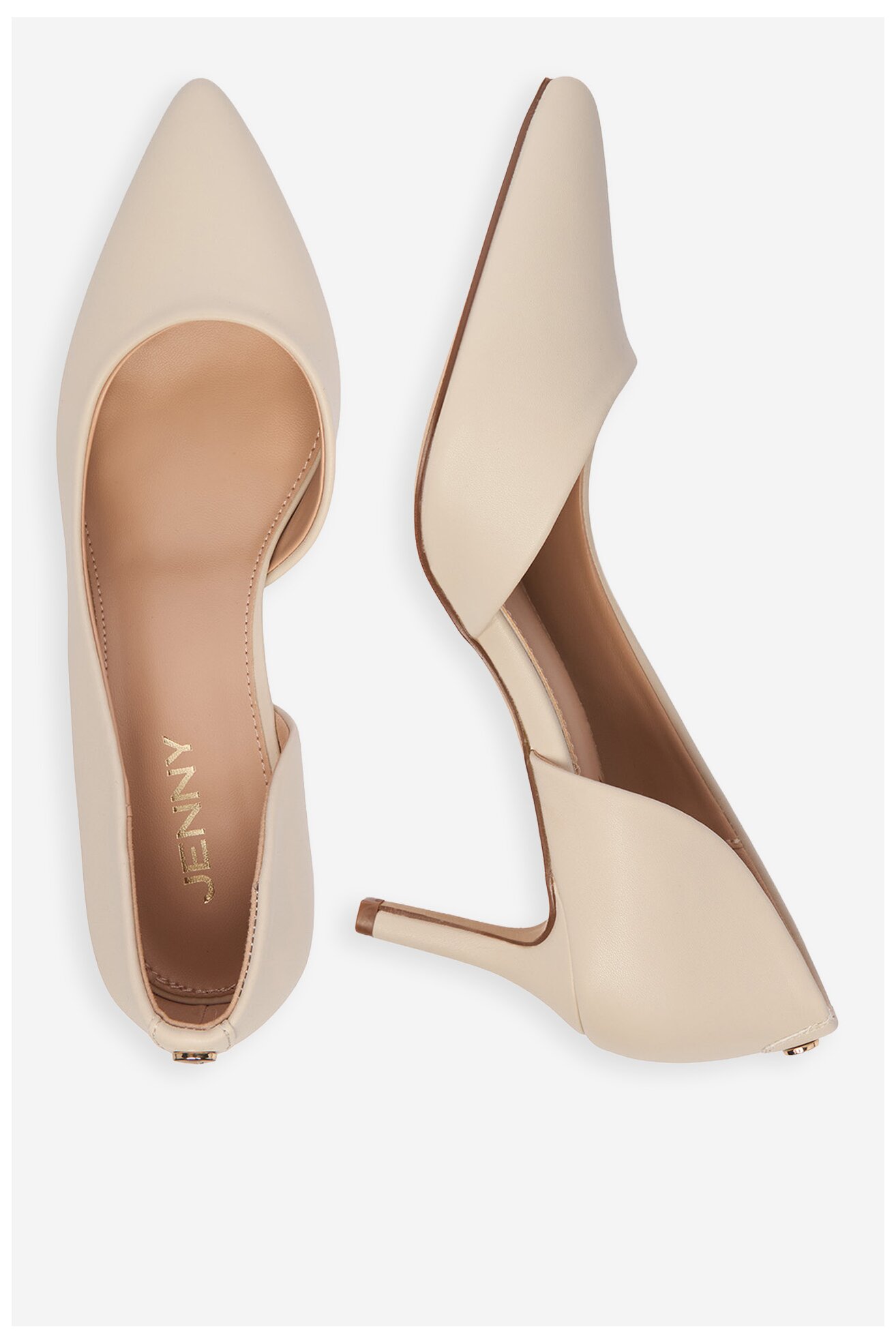 Czółenka Jenny CEO-WSS21576-01 Beżowy