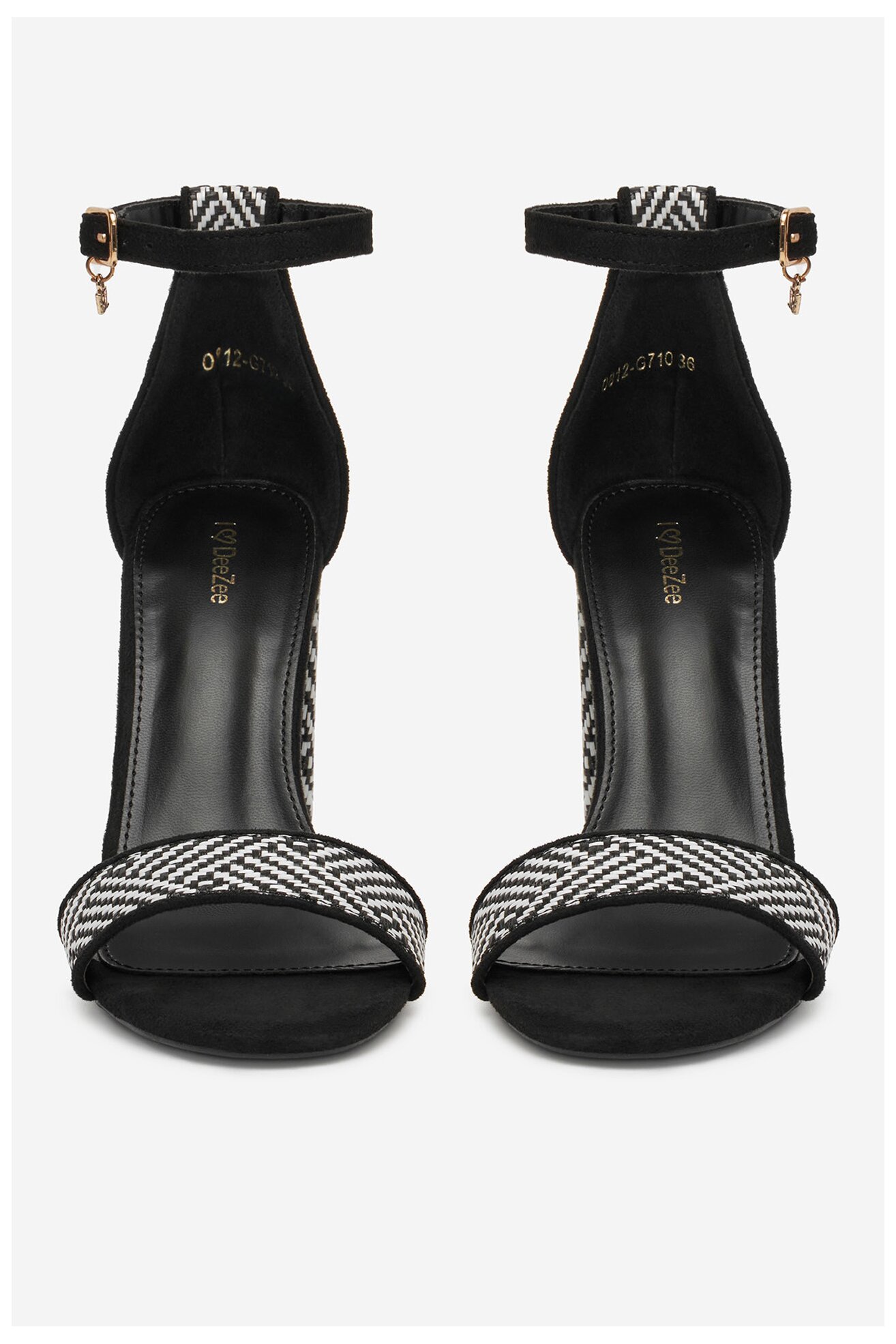 Sandały DeeZee 0812-G710 Czarny