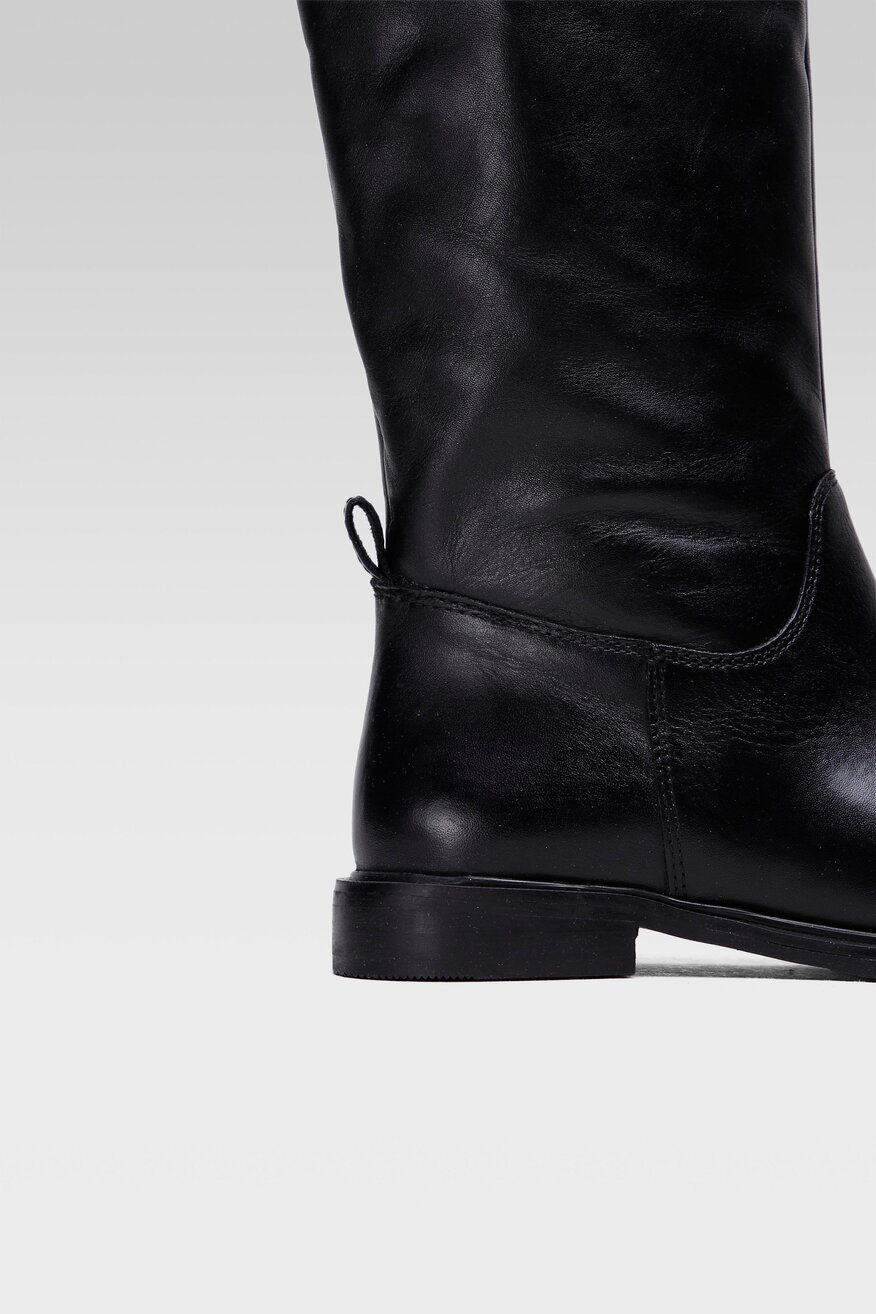 
                Lasocki - Skórzane kozaki czarne - 5904248021269