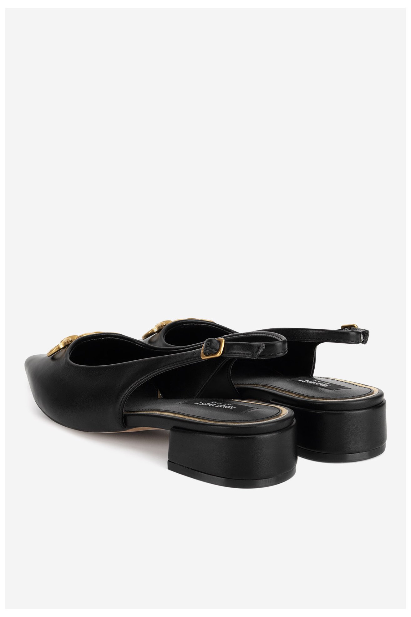 Baleriny NINE WEST WFA2991-1 Czarny