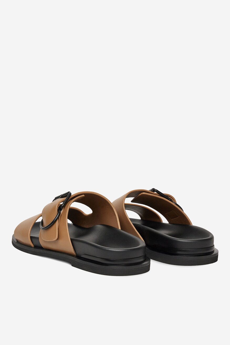 Джапанки Badura ТЪМНОБЕЖОВ - 5903698181417