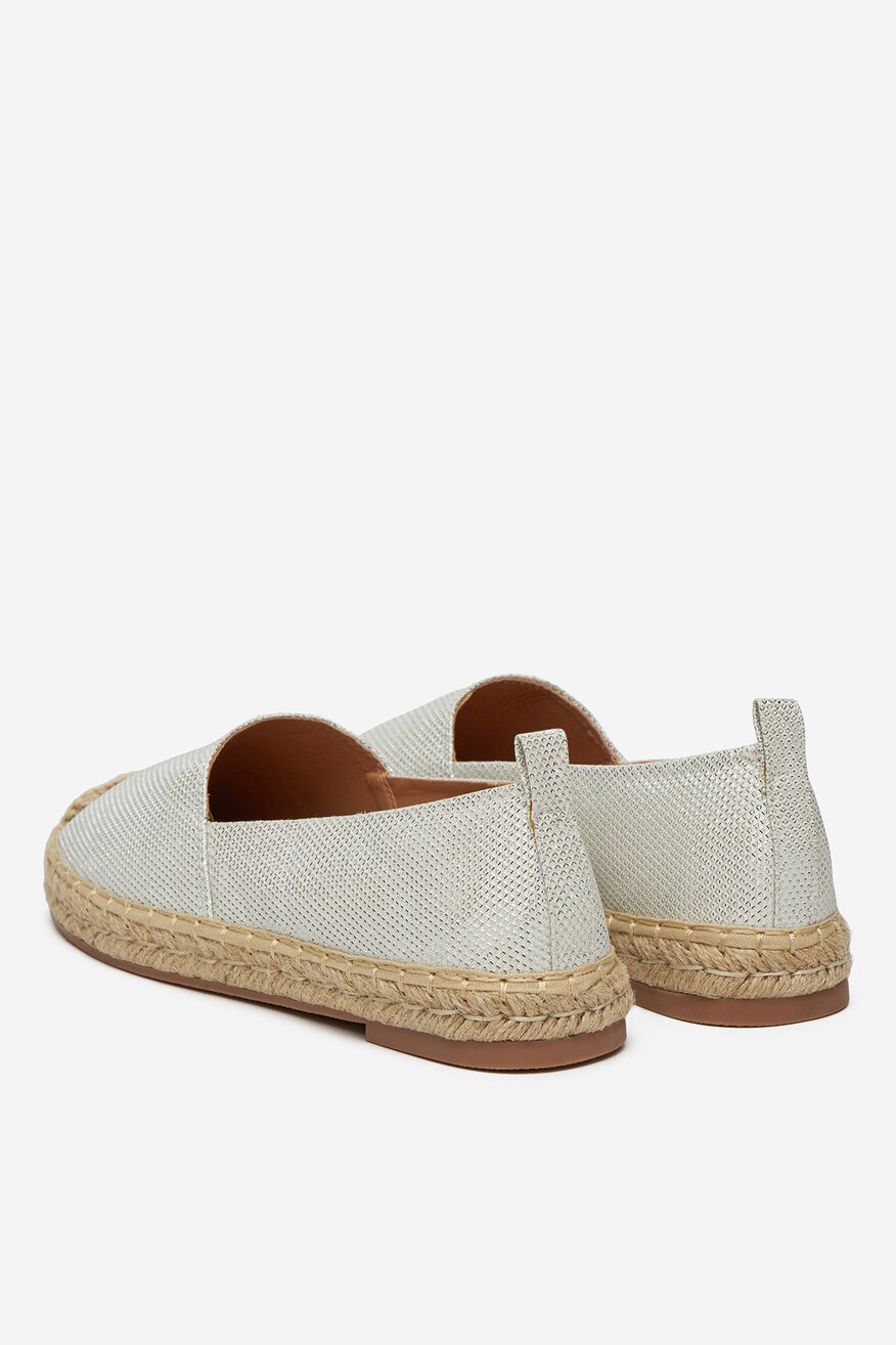 Espadrile DeeZee ALB - 5904410679090