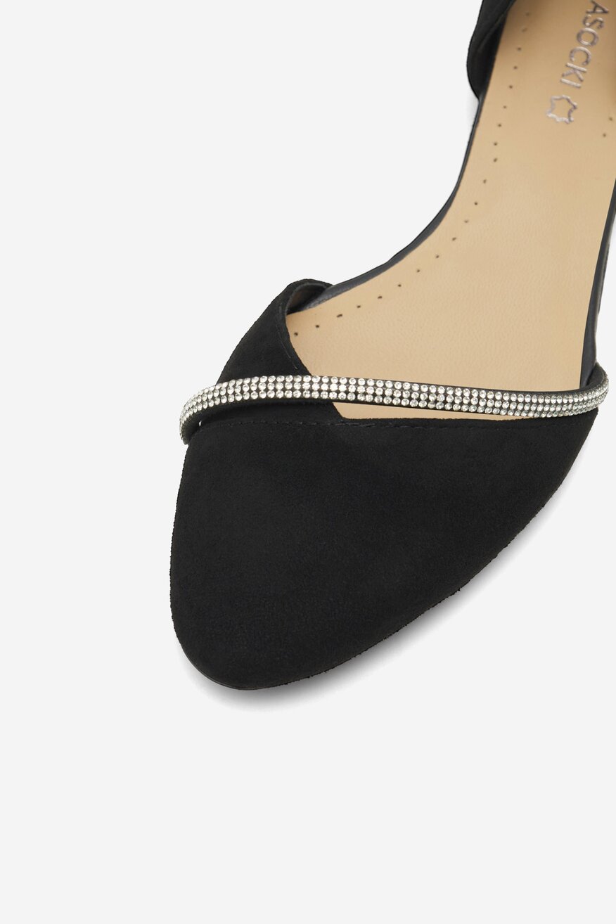 
                Lasocki - Baleriny zamszowe - 5905588317074