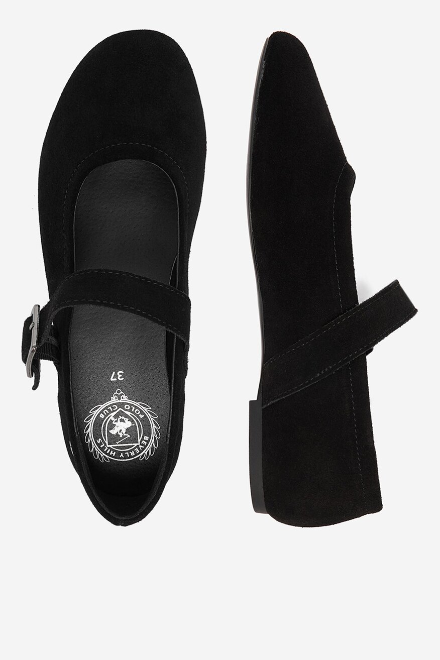 
                Baleriny Beverly Hills Polo Club FEKETE - 5906751926376