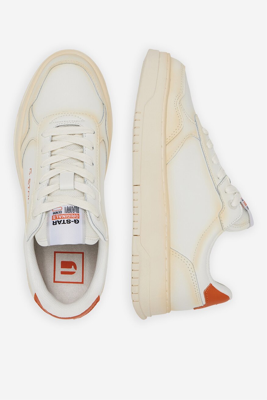 Sneakerși G-STAR RAW ALB - 5906751053423