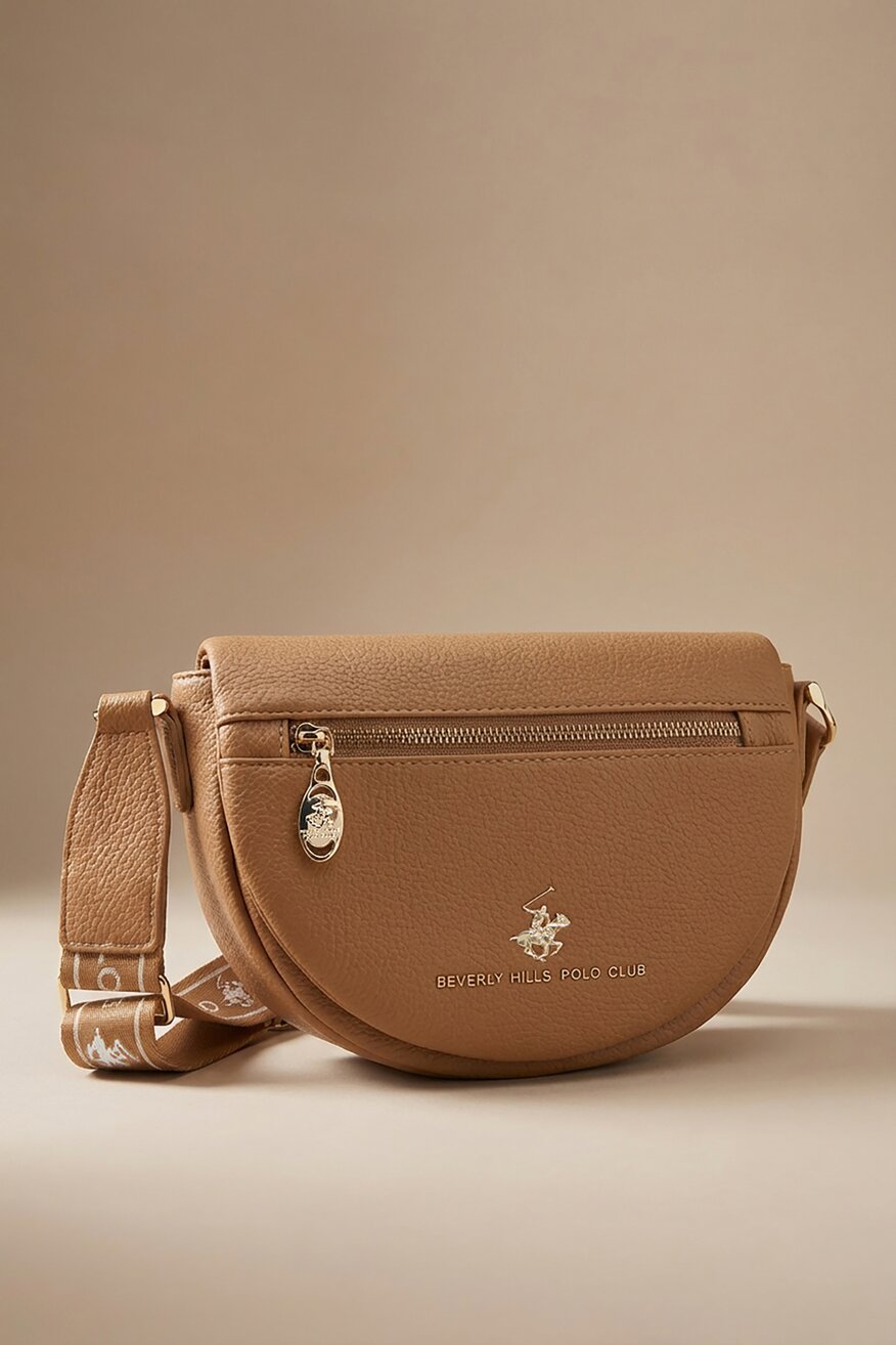 
                Beverly Hills Polo Club - Średnia torebka saddle - 5906751385913