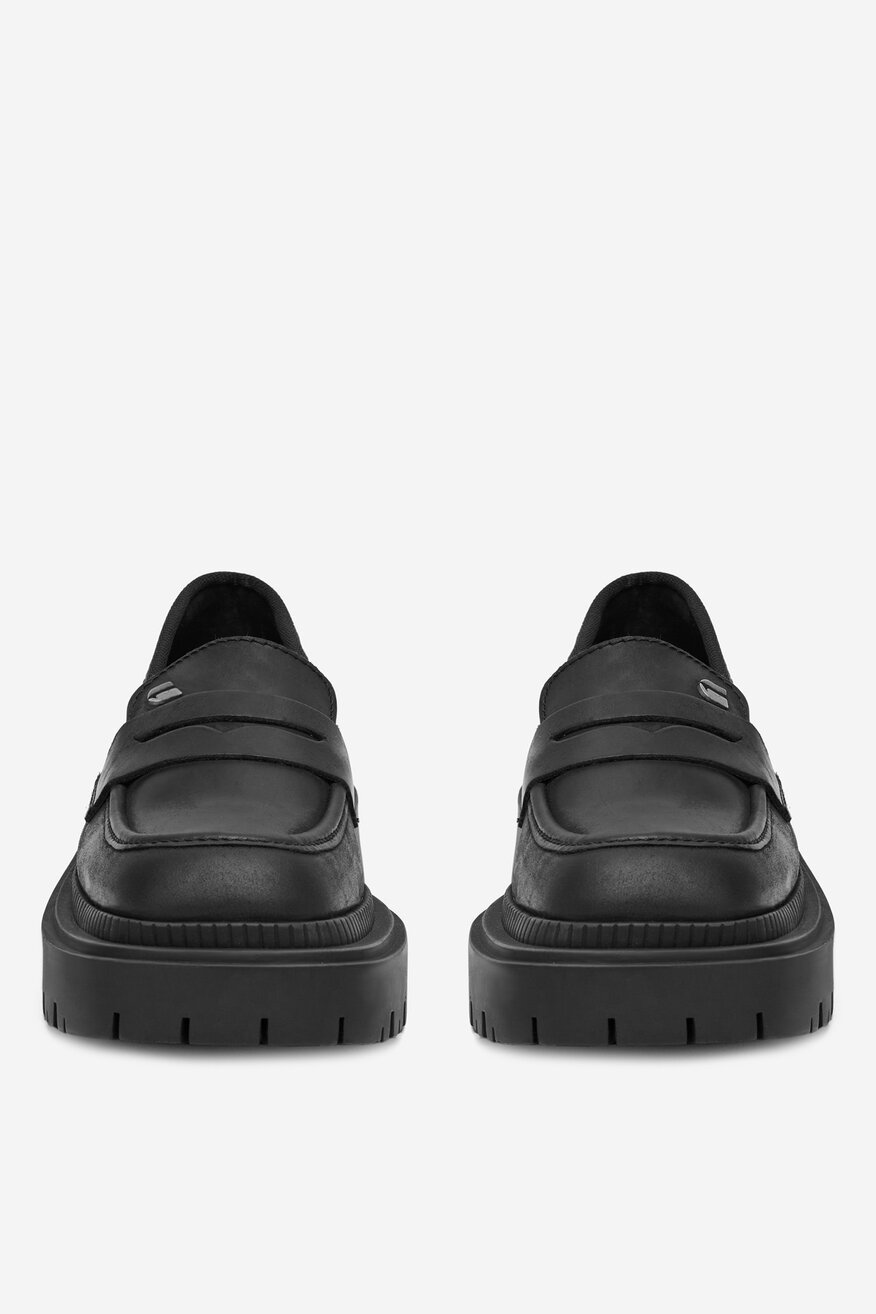 G-STAR RAW - Loafersy skórzane - 5906751395288