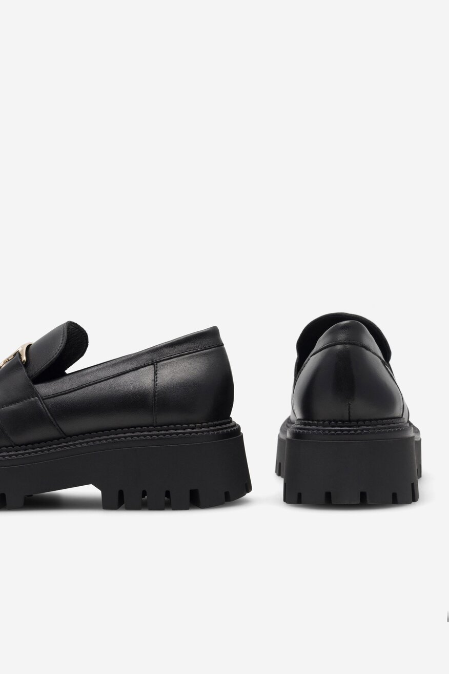 
                Badura - Mokasyny skórzane - 5905588094142