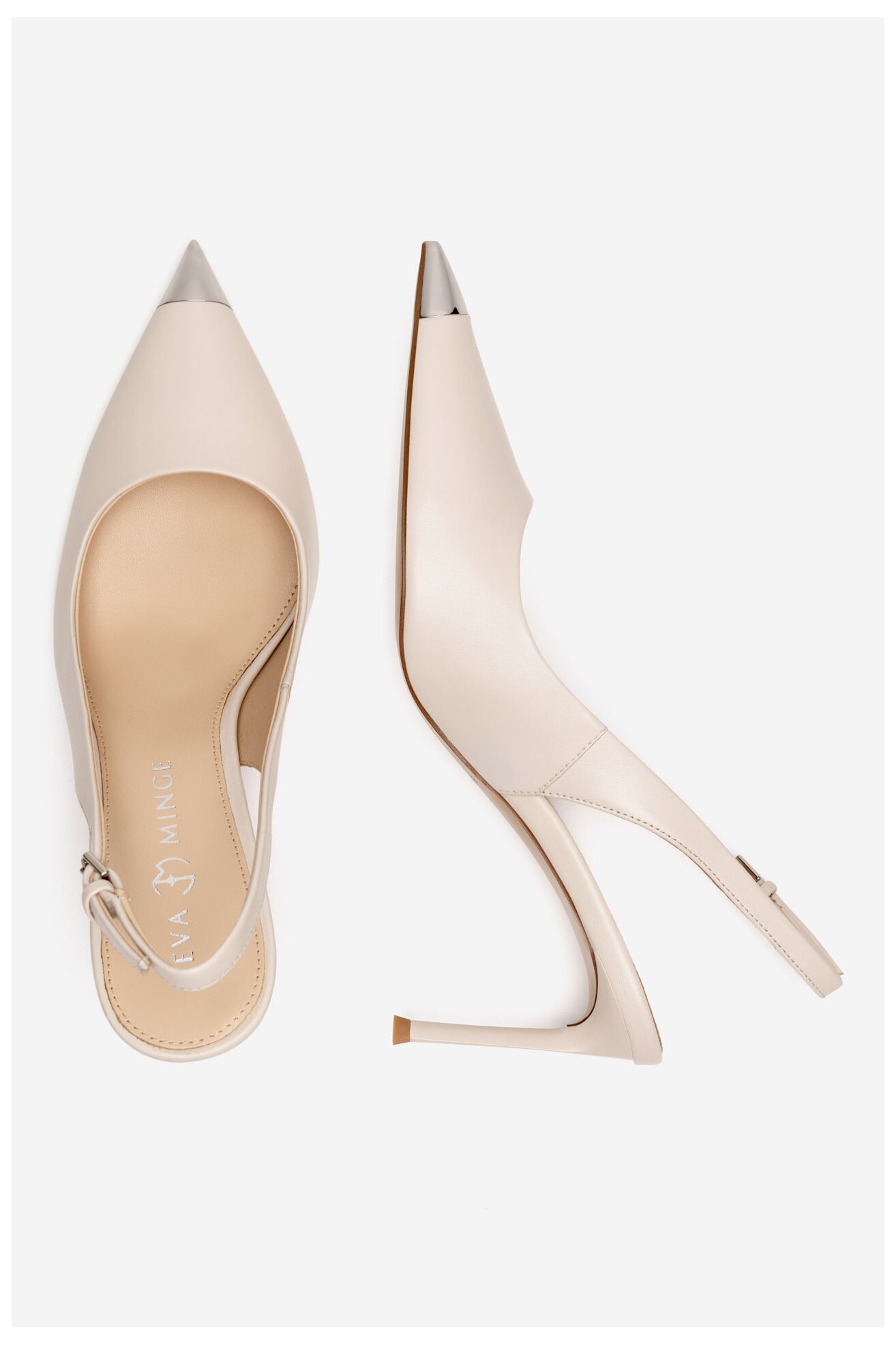 Туфлі-Човники EVA MINGE LIA-V1538-235-1 БЕЖЕВИЙ