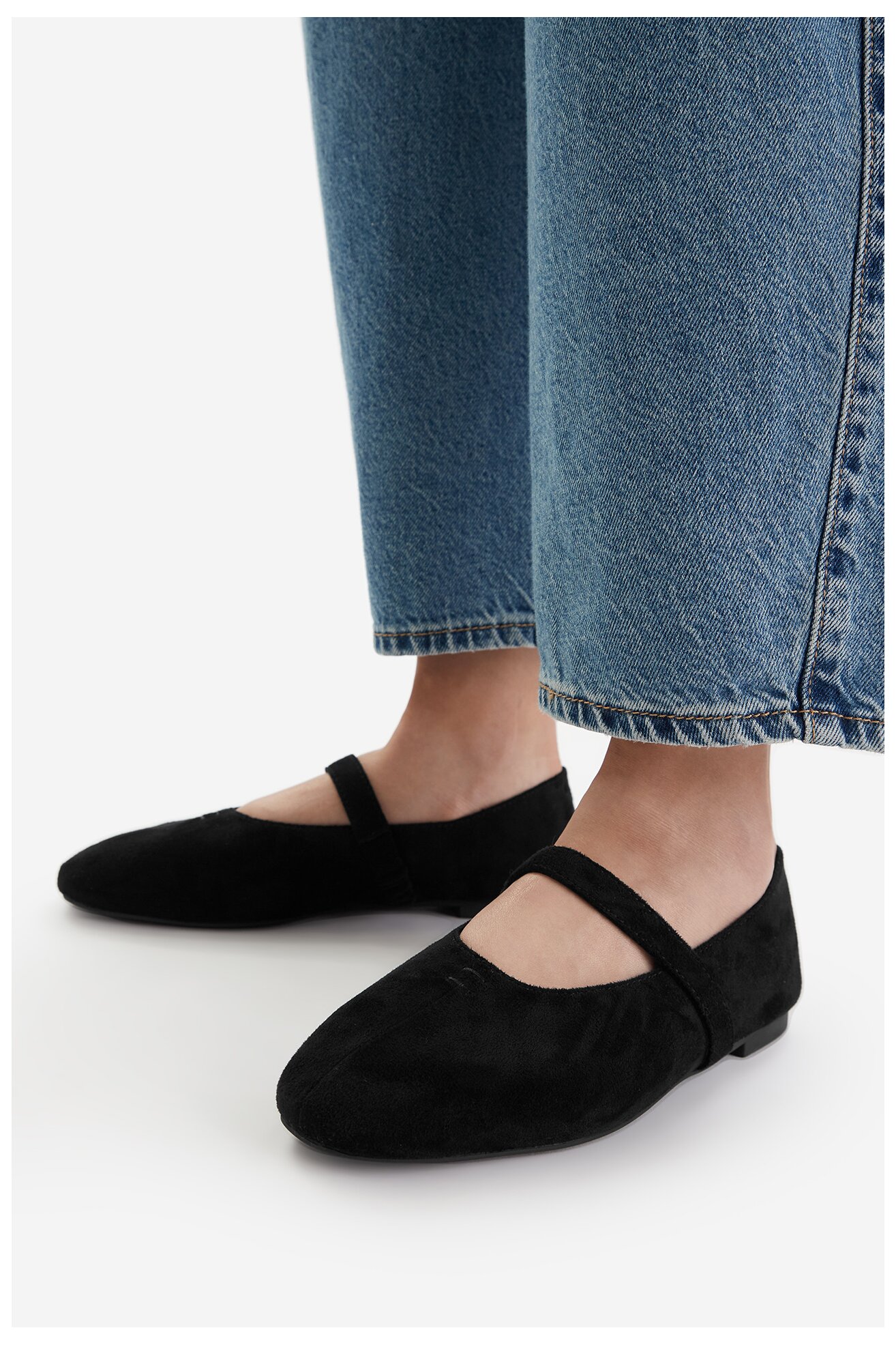 Baleriny Jenny CEO-CC2502-2 Czarny