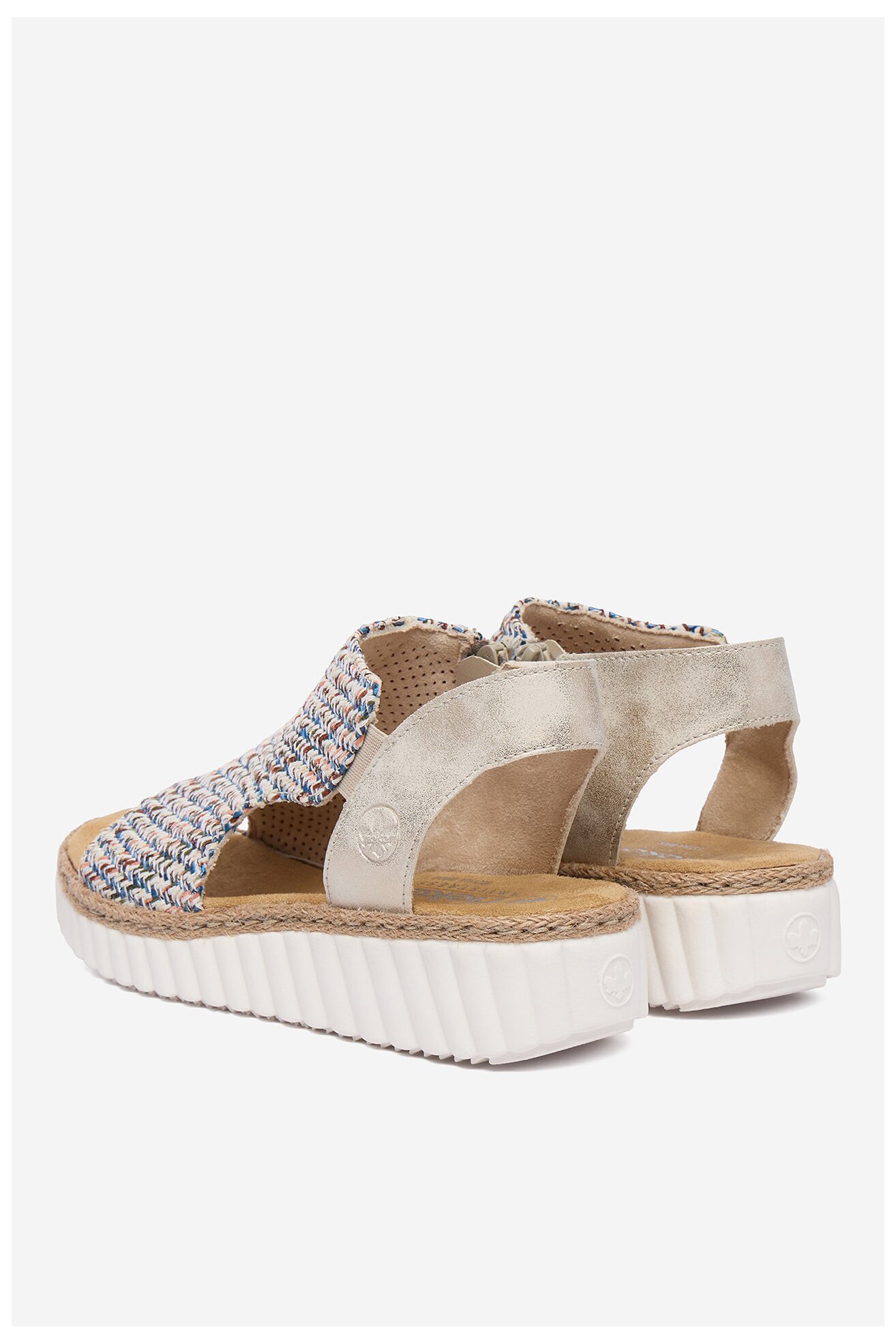 Sandały Rieker CEO-69284-90 Niebieski