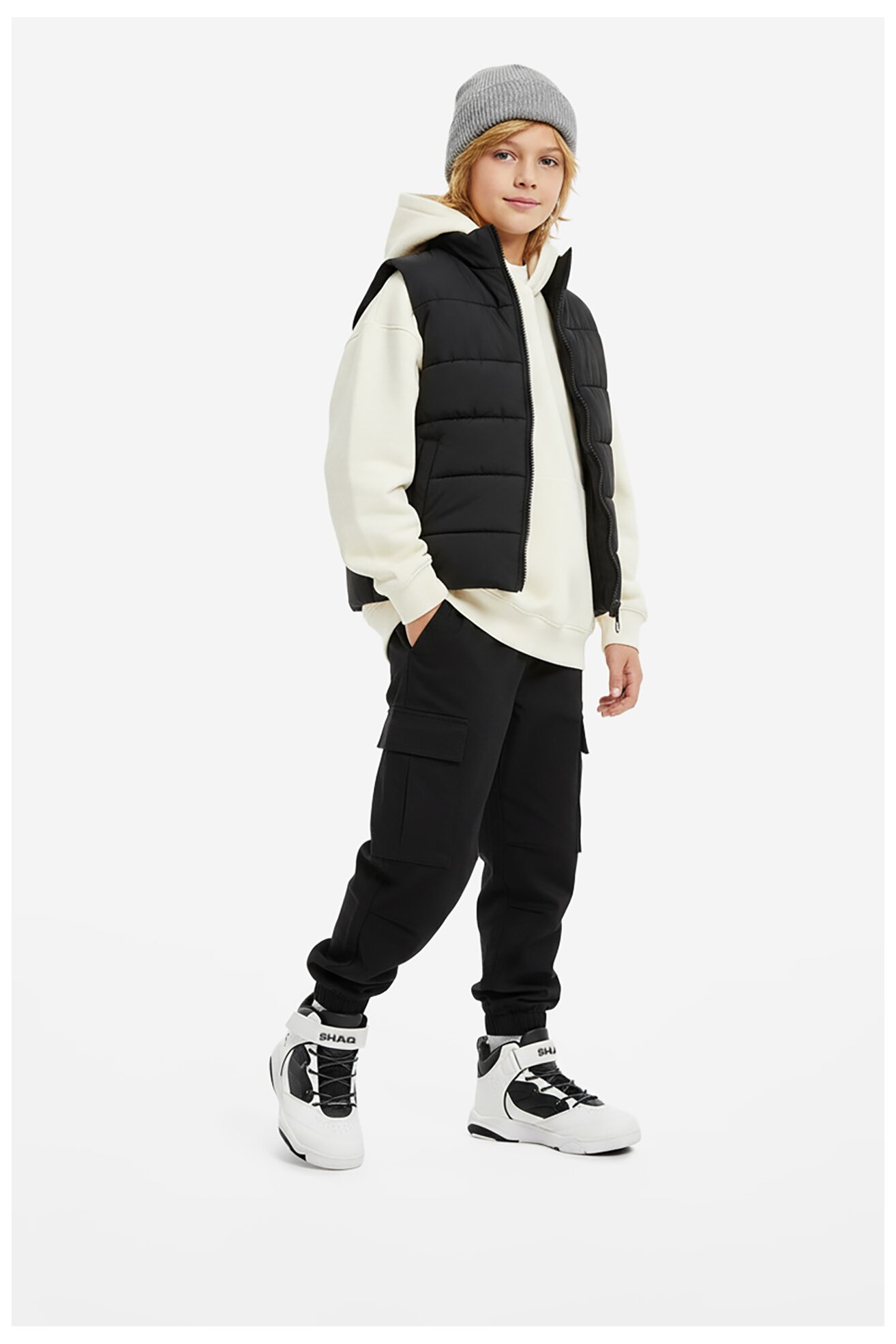 Спортни обувки SHAQ CEO-SPIN MOVE AQ95001Y-WZ БЯЛ