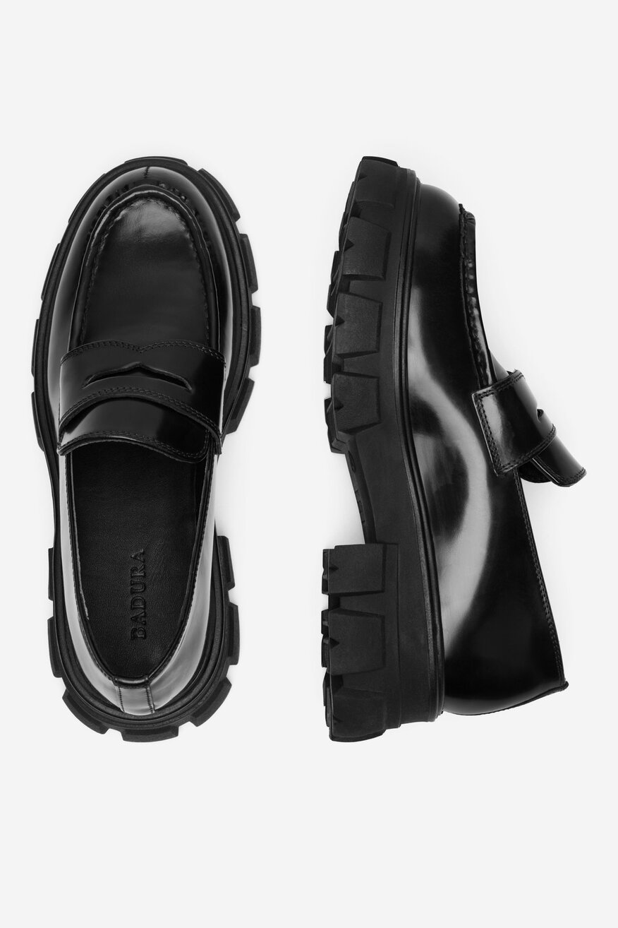 
                Badura - Loafersy skórzane - 5905588814924