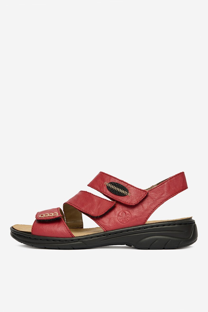 
                Rieker - Sandały skórzane - 5906751760741