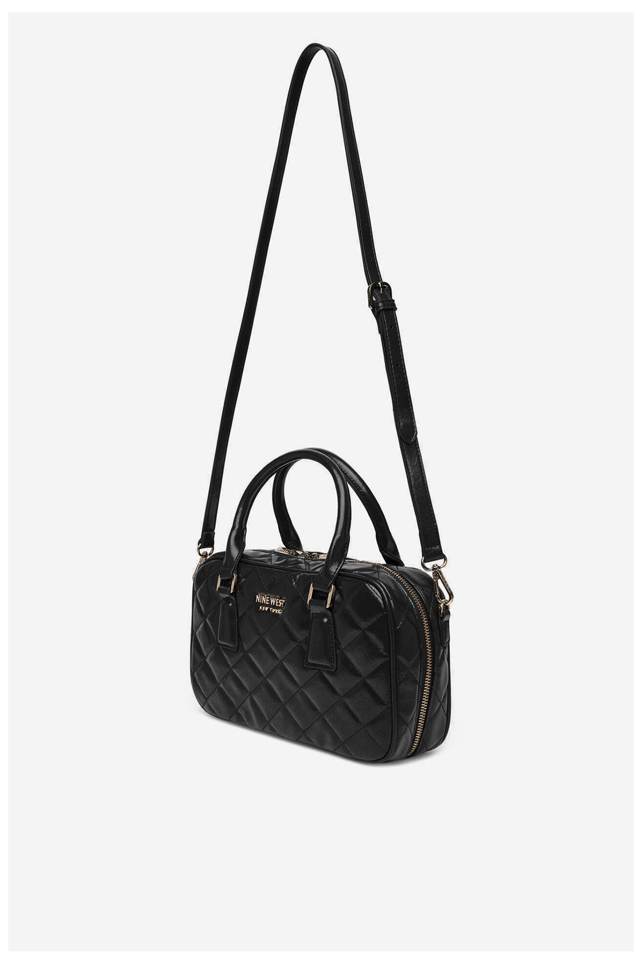 Kézitáska NINE WEST CEO-STACY-LA374-4067 FEKETE