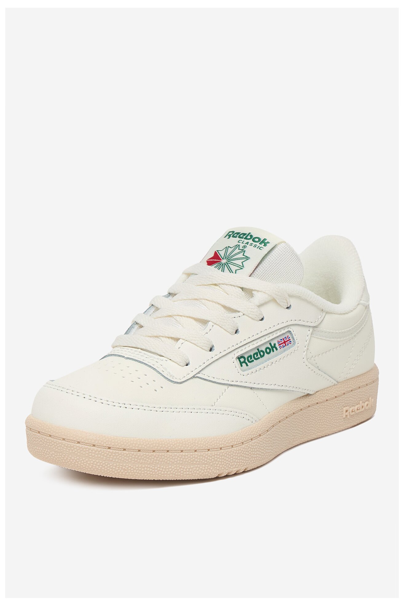 Obuwie sportowe Reebok EO-CLUB C 100046748 Kremowy