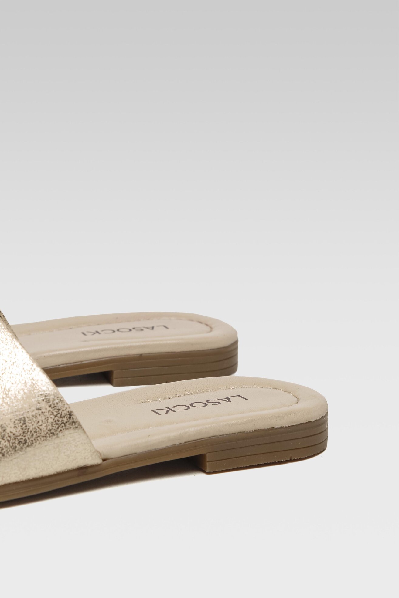 Klapki Lasocki WI23-RUPIA-13 Złoty