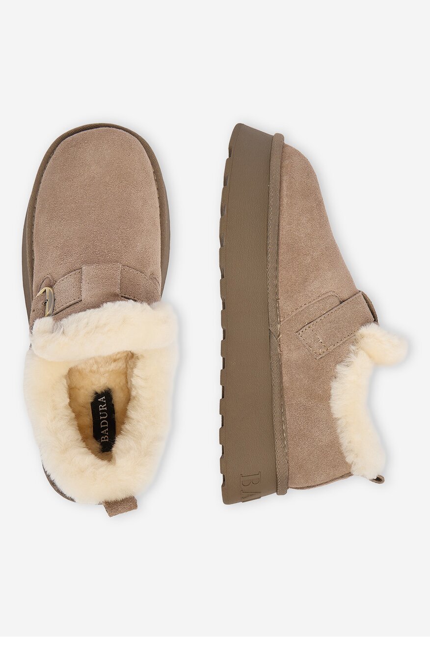 Badura - Śniegowce skórzane - 5906751278314