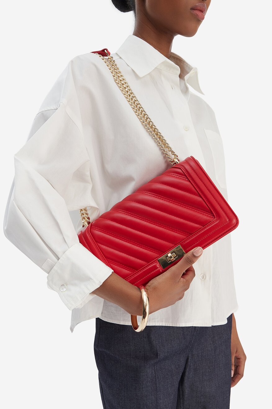 
                        Torebka Badura TYL00495 Bordowy - 5906751642962