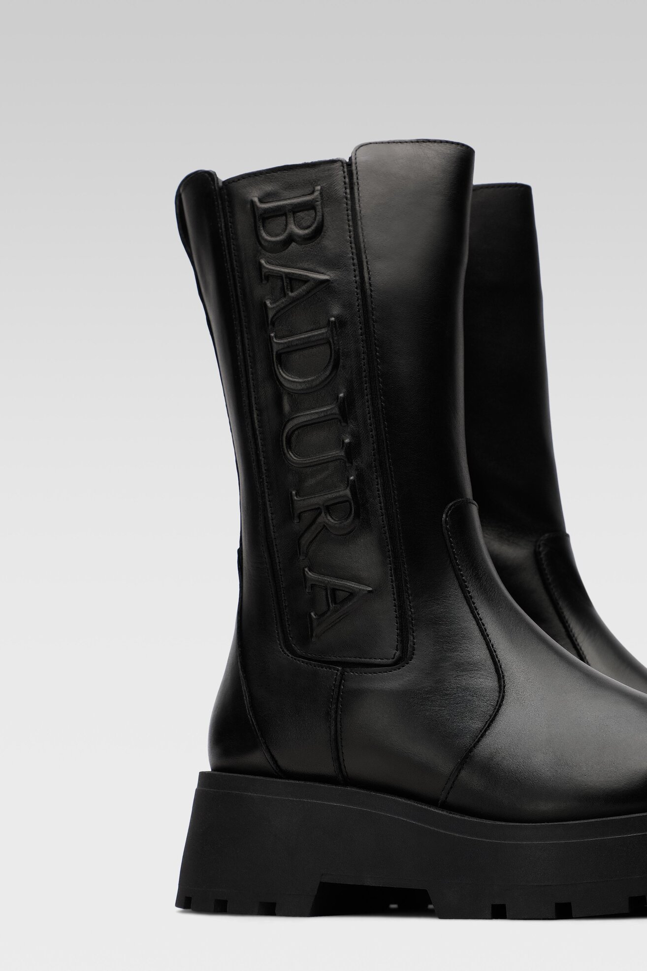 Botki Badura 8093 Czarny