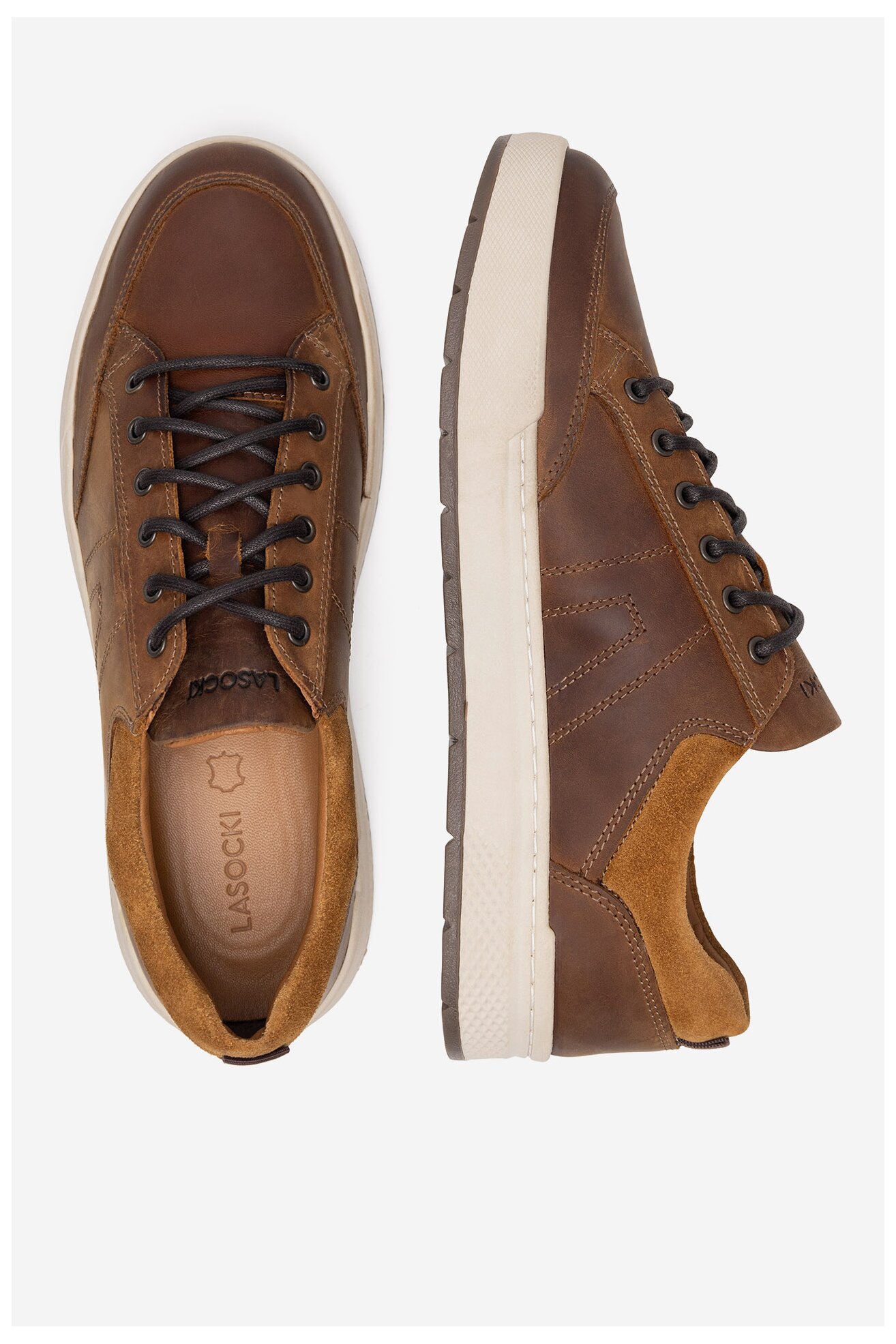 Половинки обувки Lasocki LIAM-01 MB КАМЕЛ