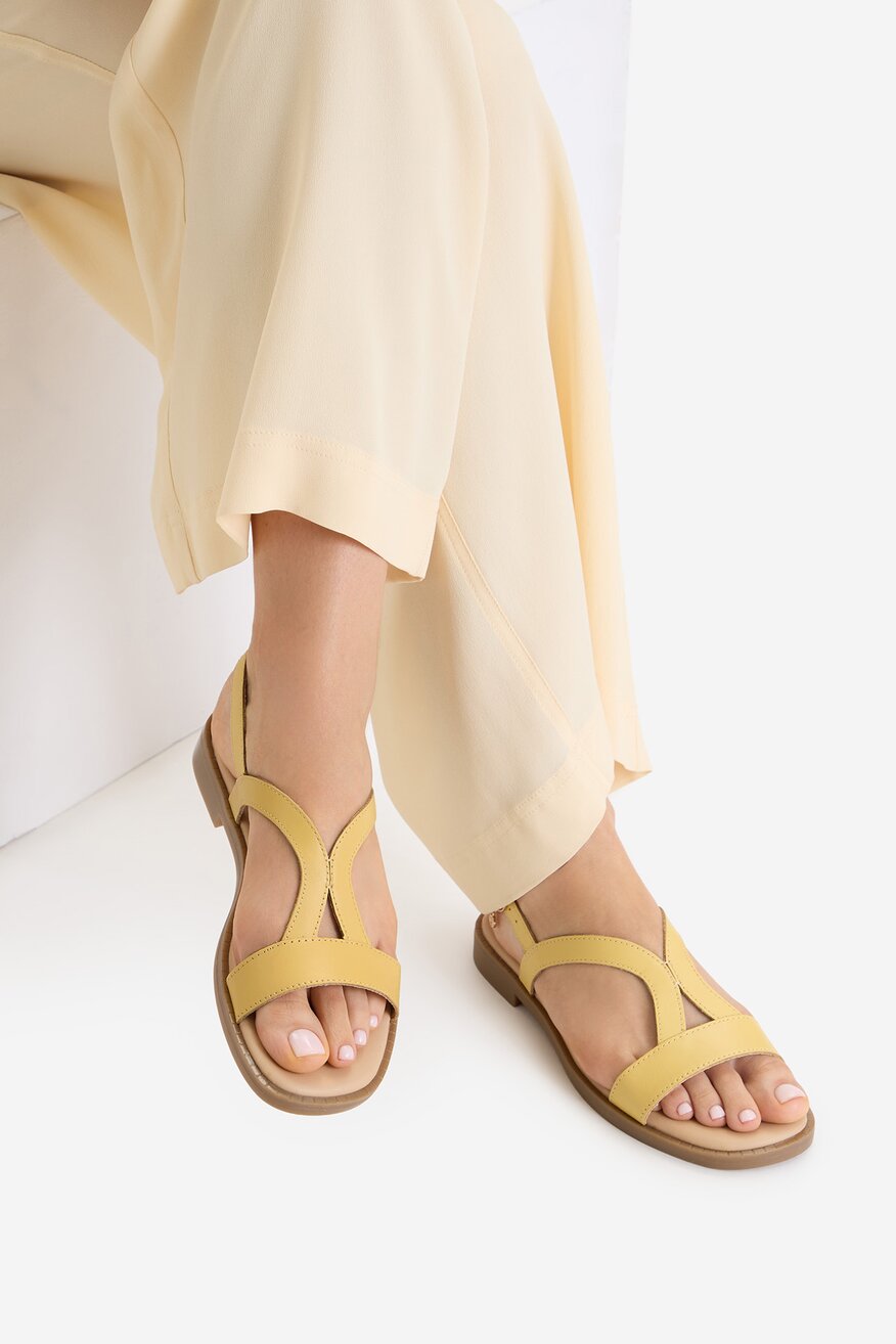 
                Lasocki - Sandały skórzane - 5906751896105