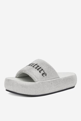 Шльопанець Juicy Couture CEO-WSS21515-04 СРІБНИЙ