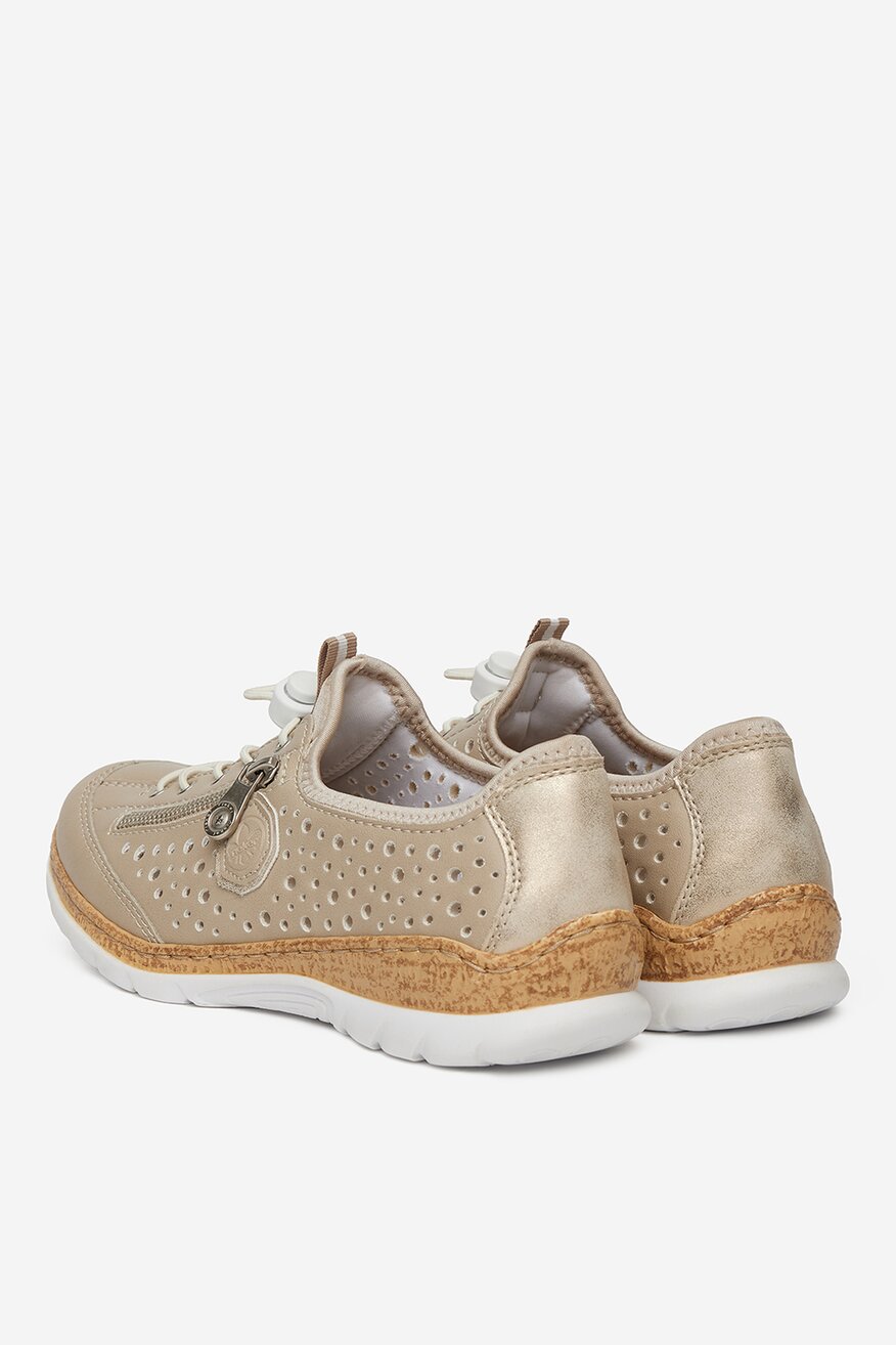 
                Половинки обувки Rieker БЕЖОВ - 2230078422246