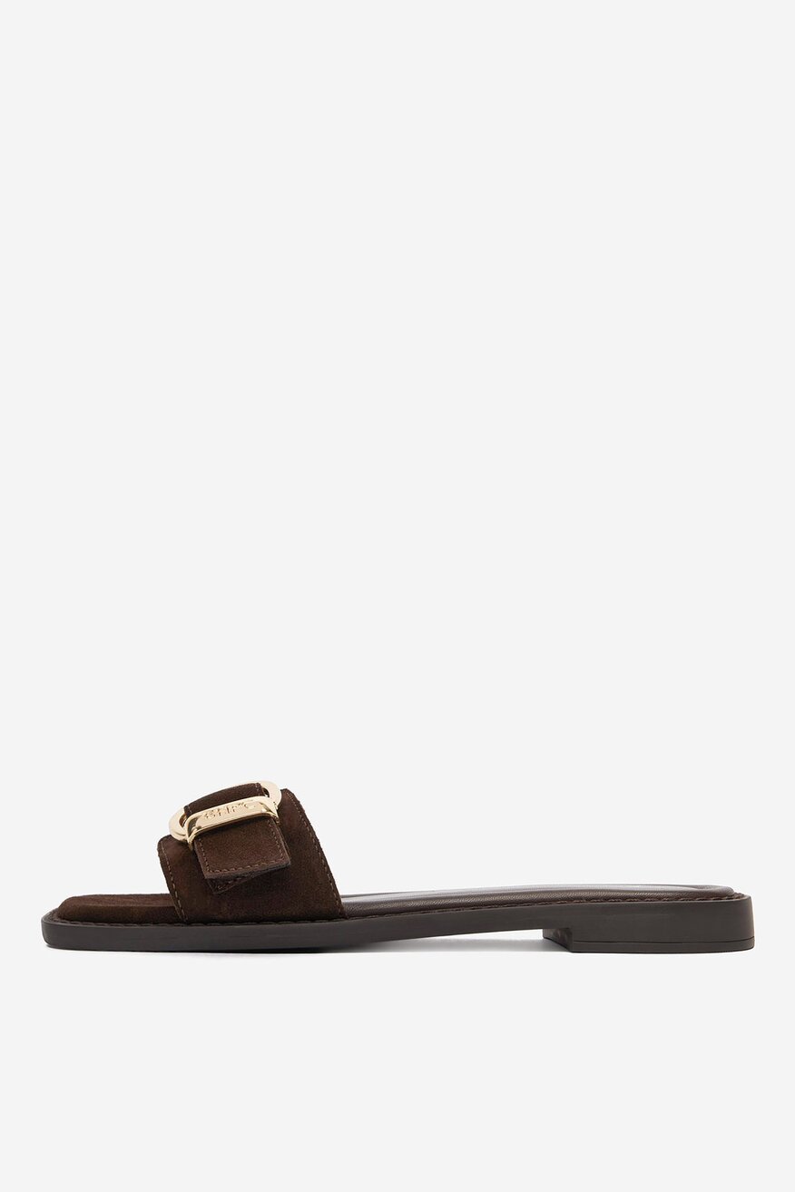 
                Beverly Hills Polo Club - Klapki skórzane - 5906751904404