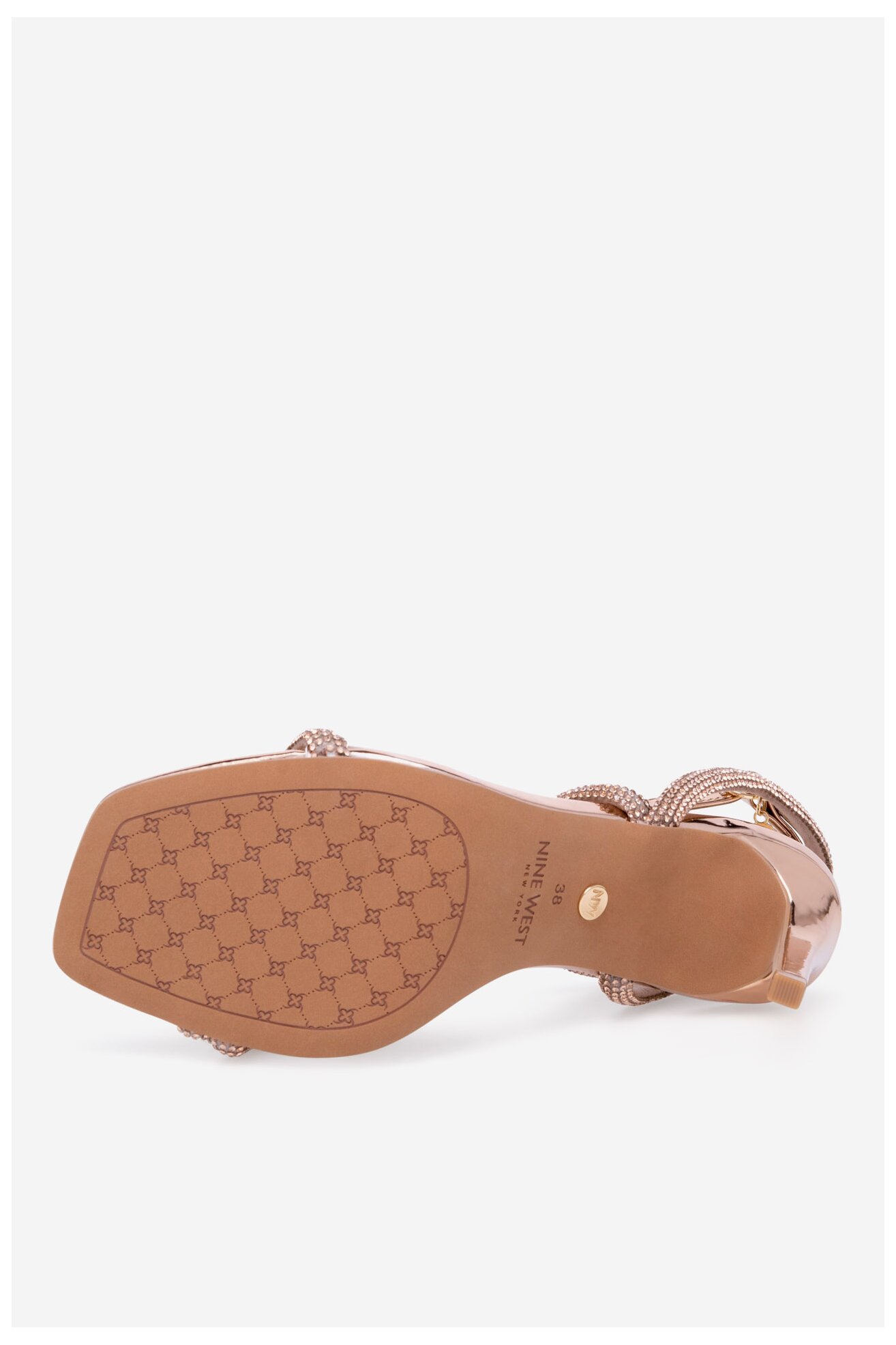 Sandały NINE WEST WFA2675-1 Złoty