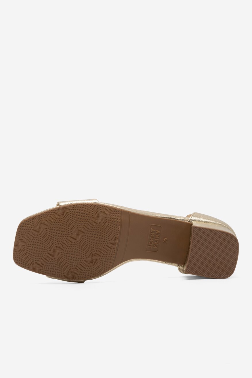 Jenny Fairy - Sandały złote - 5904862527123