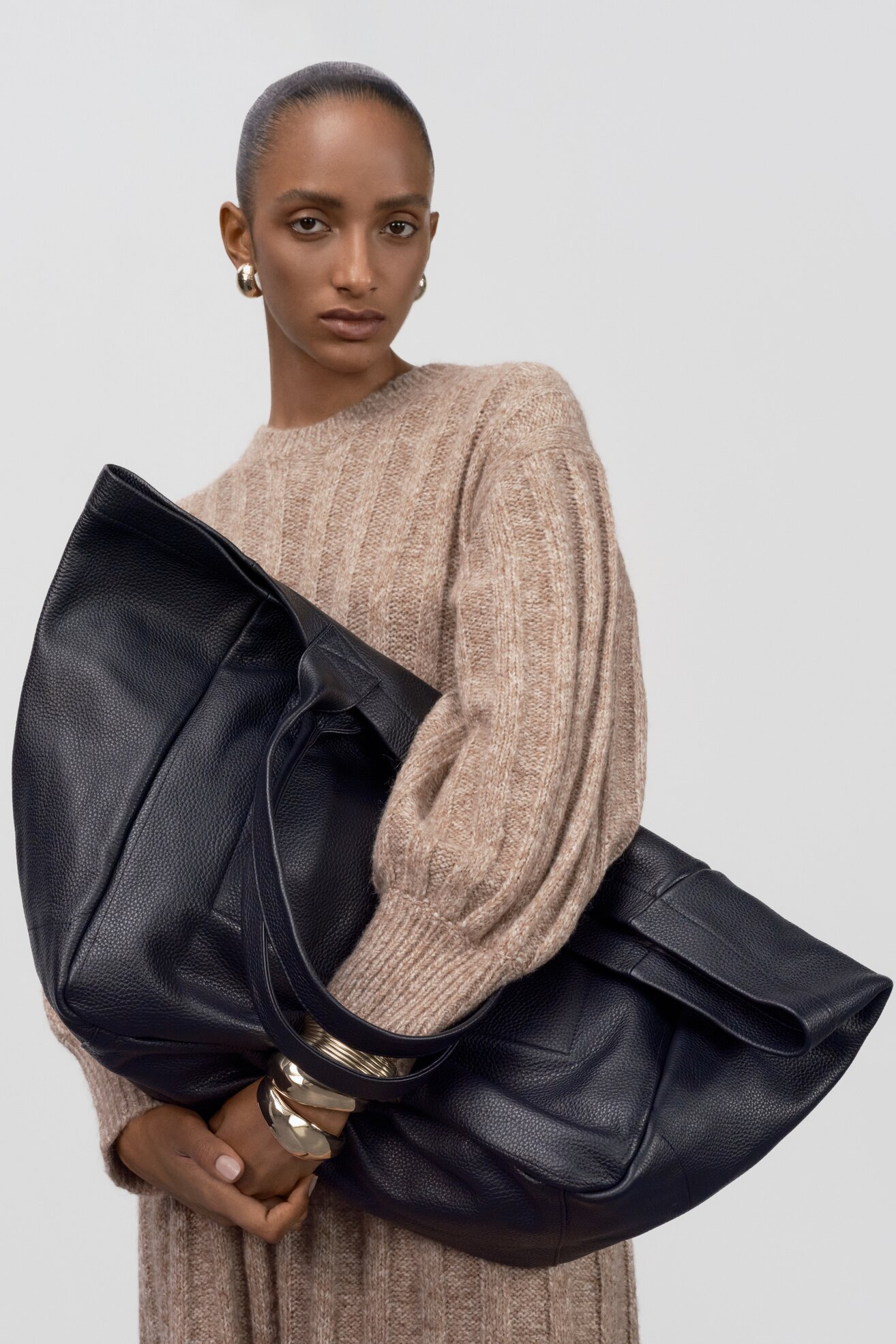 Kézitáska Gino Rossi LIB-113GR FEKETE