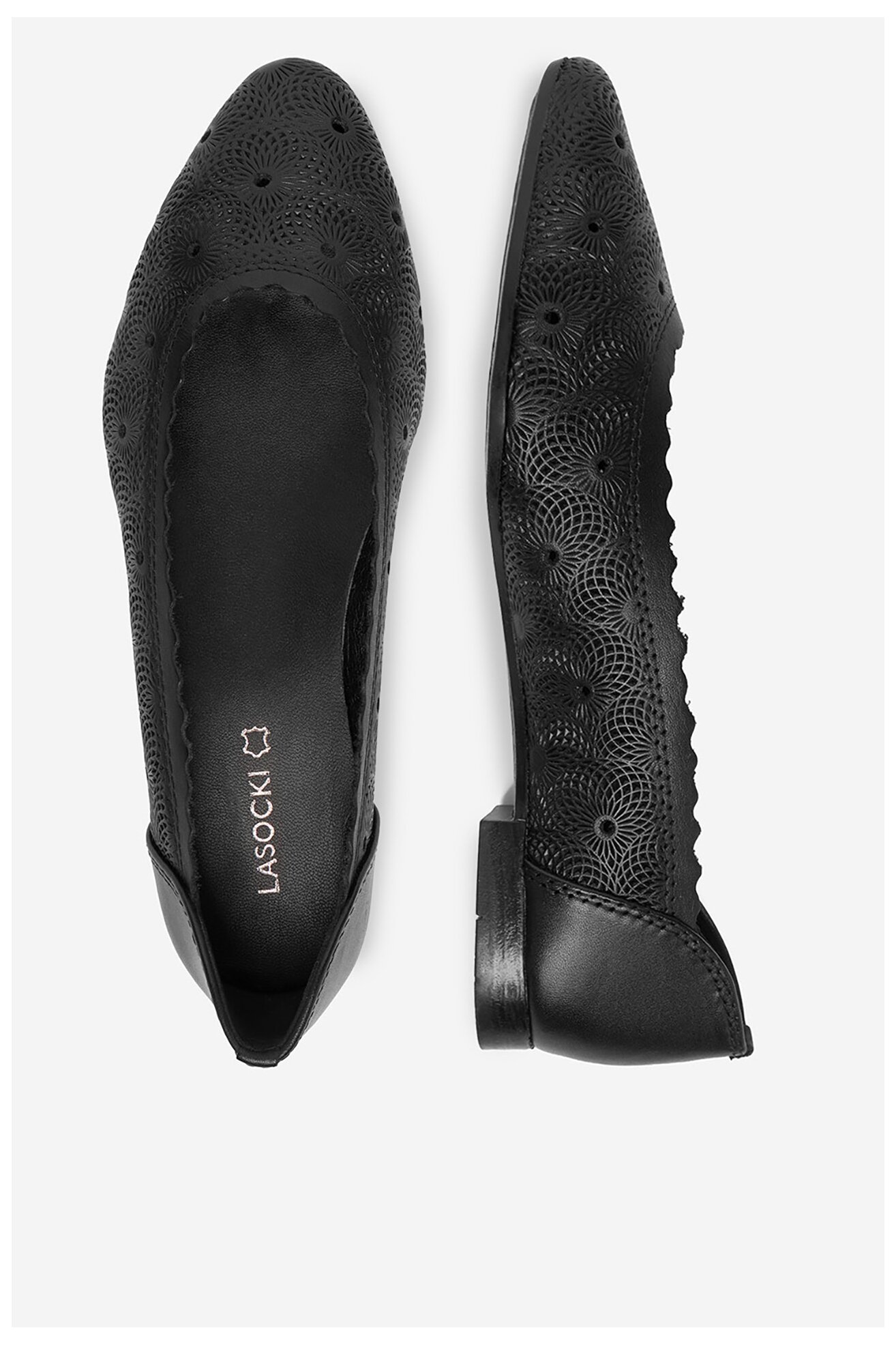 Baleriny Lasocki CEO-RST-KAJA-20 Czarny