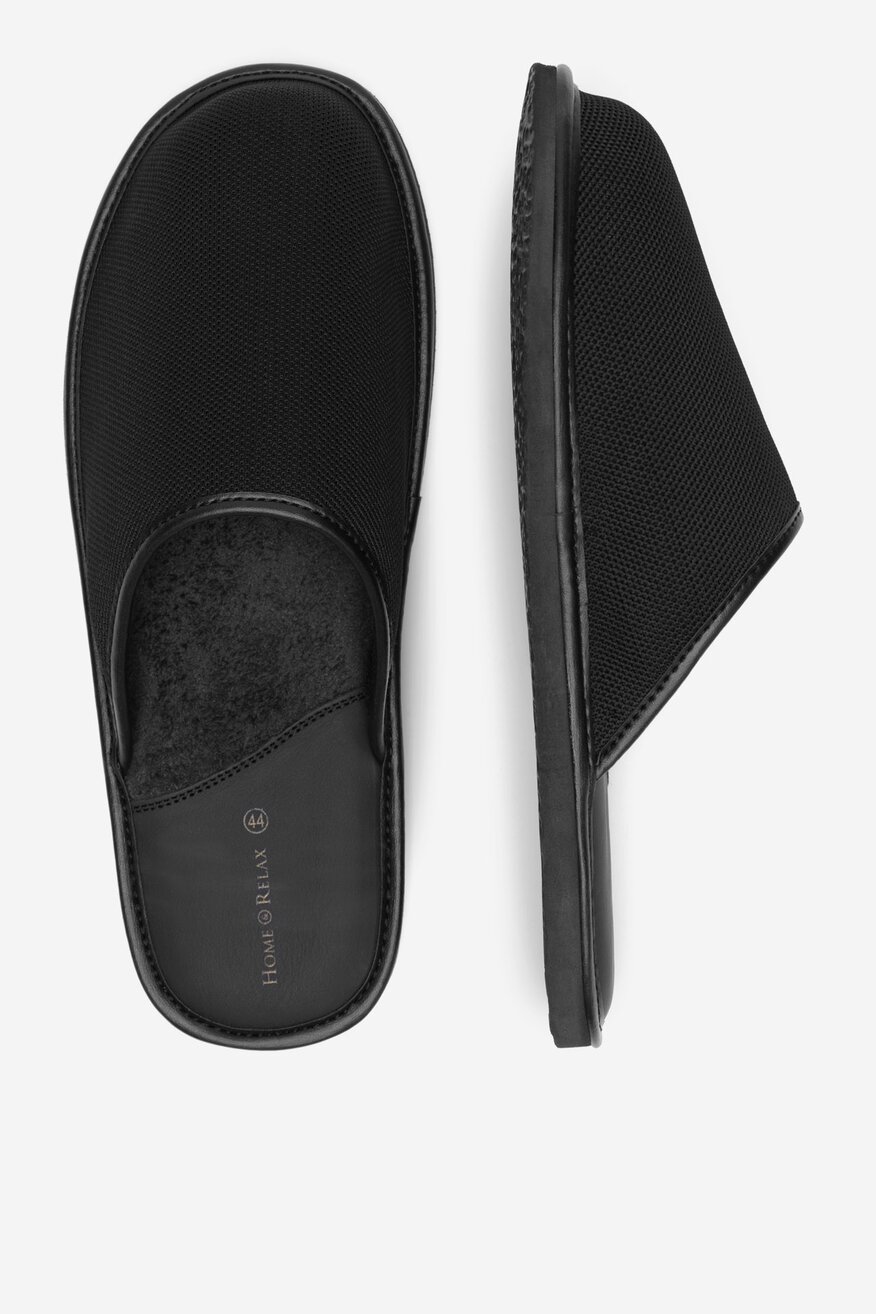 Papuci de casă Home&Relax NEGRU - 5903698680293