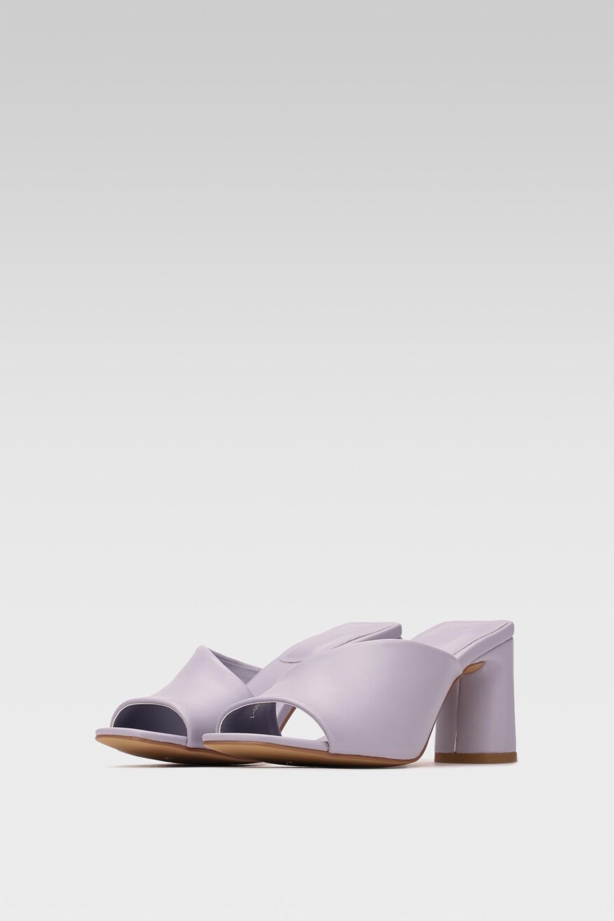 Jenny Fairy - Klapki na obcasie fioletowe - 5903698475592