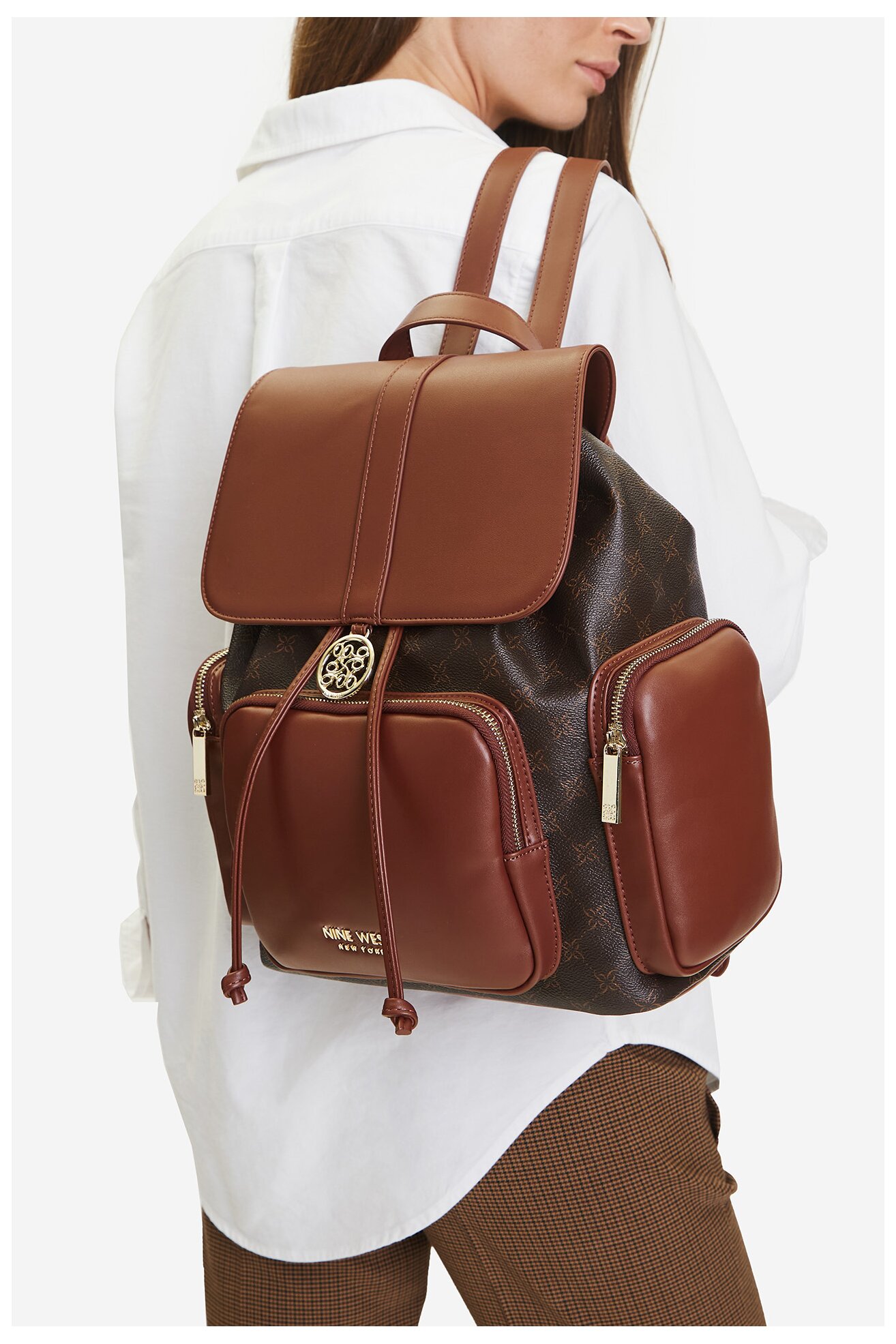 Plecak NINE WEST CEO-NEVADA-LDA8272 Camel