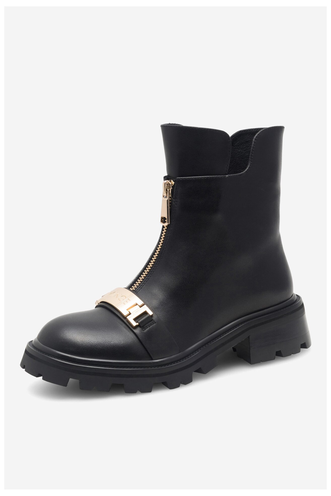 Botki EVA MINGE KORDOWA-8267-613 Czarny