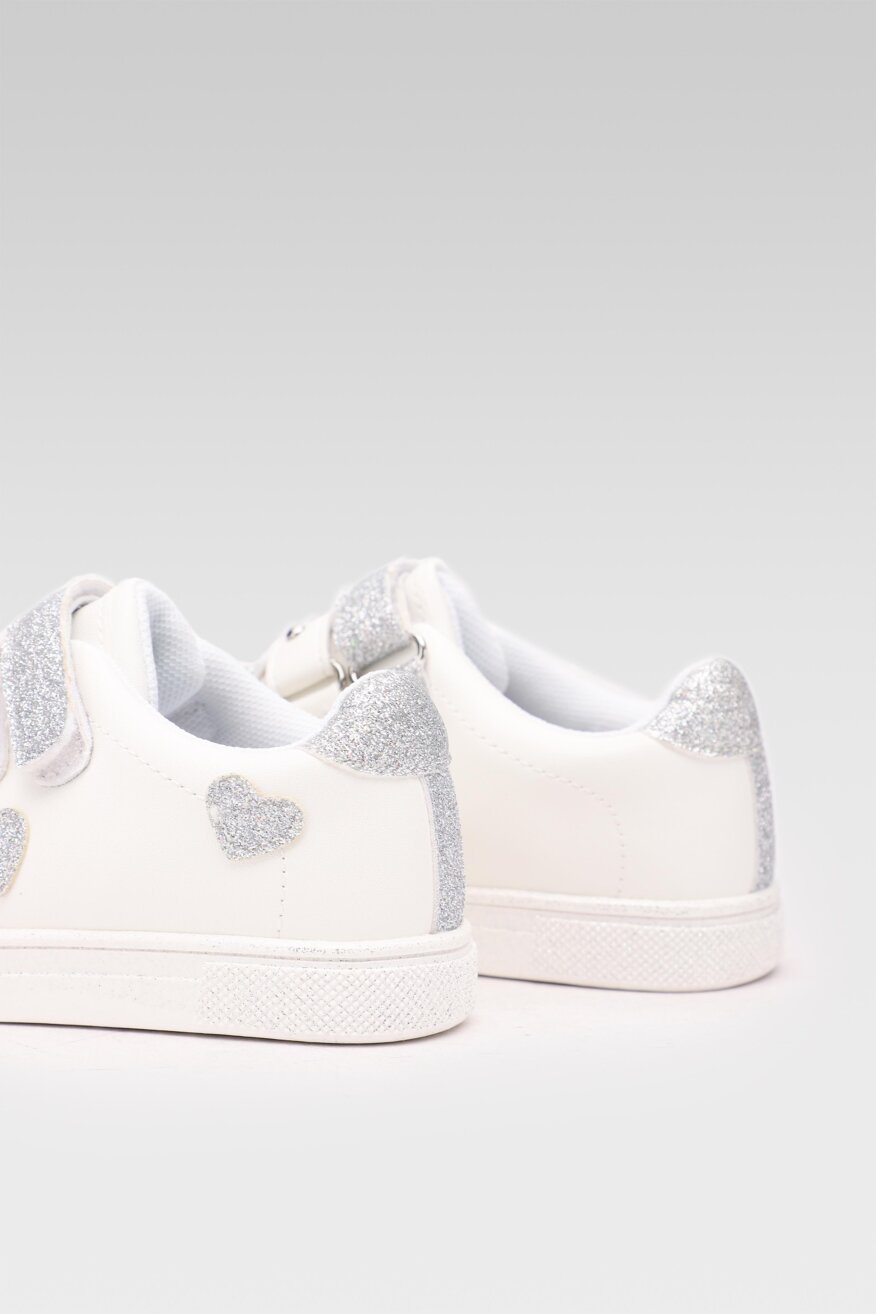 Nelli Blu - Półbuty pastelowe białe - 5903698315003